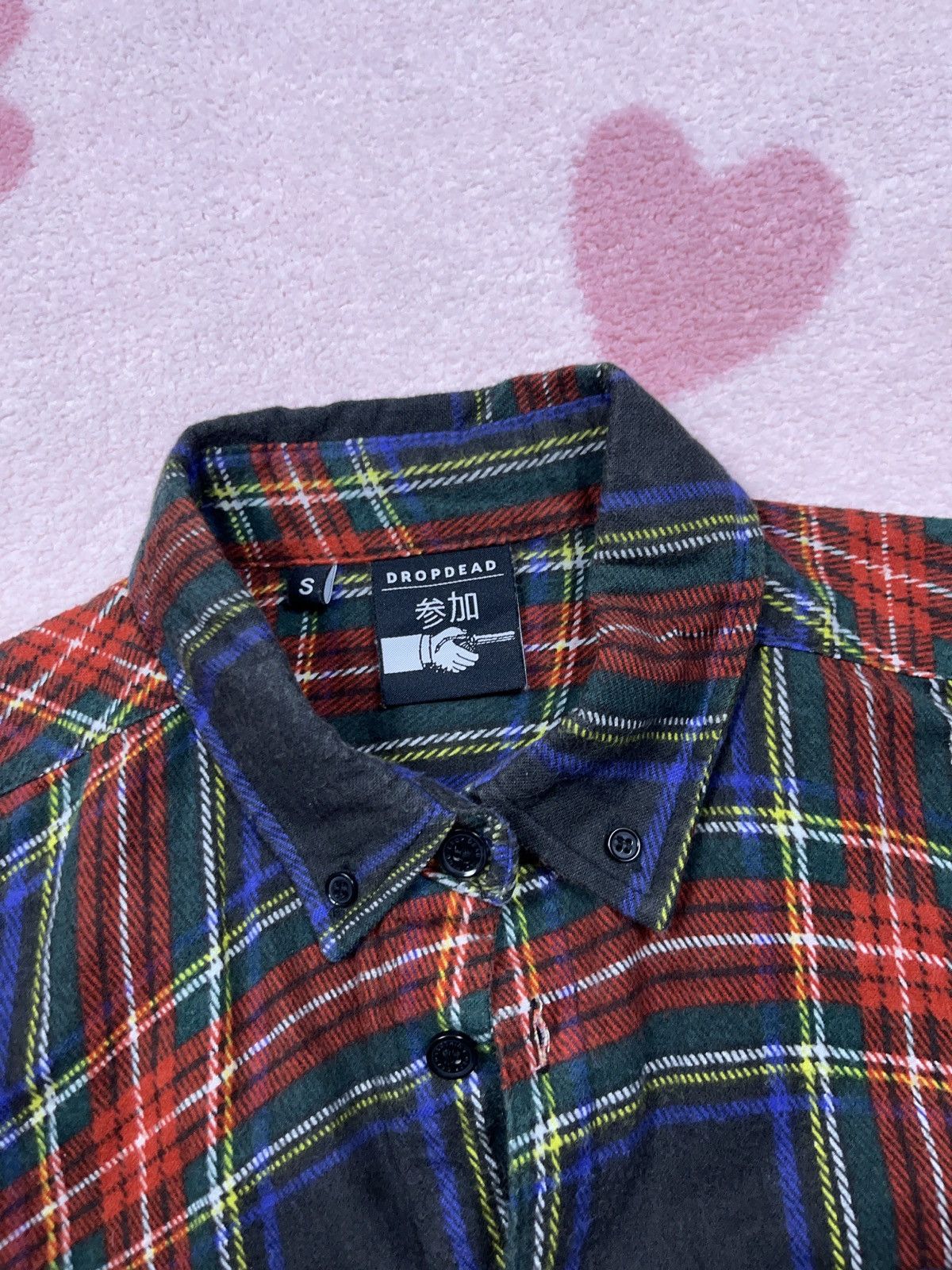 Drop Dead ➕ drop dead crazy pattern button up flannel shirt rare Size US S / EU 44-46 / 1 - 4 Thumbnail