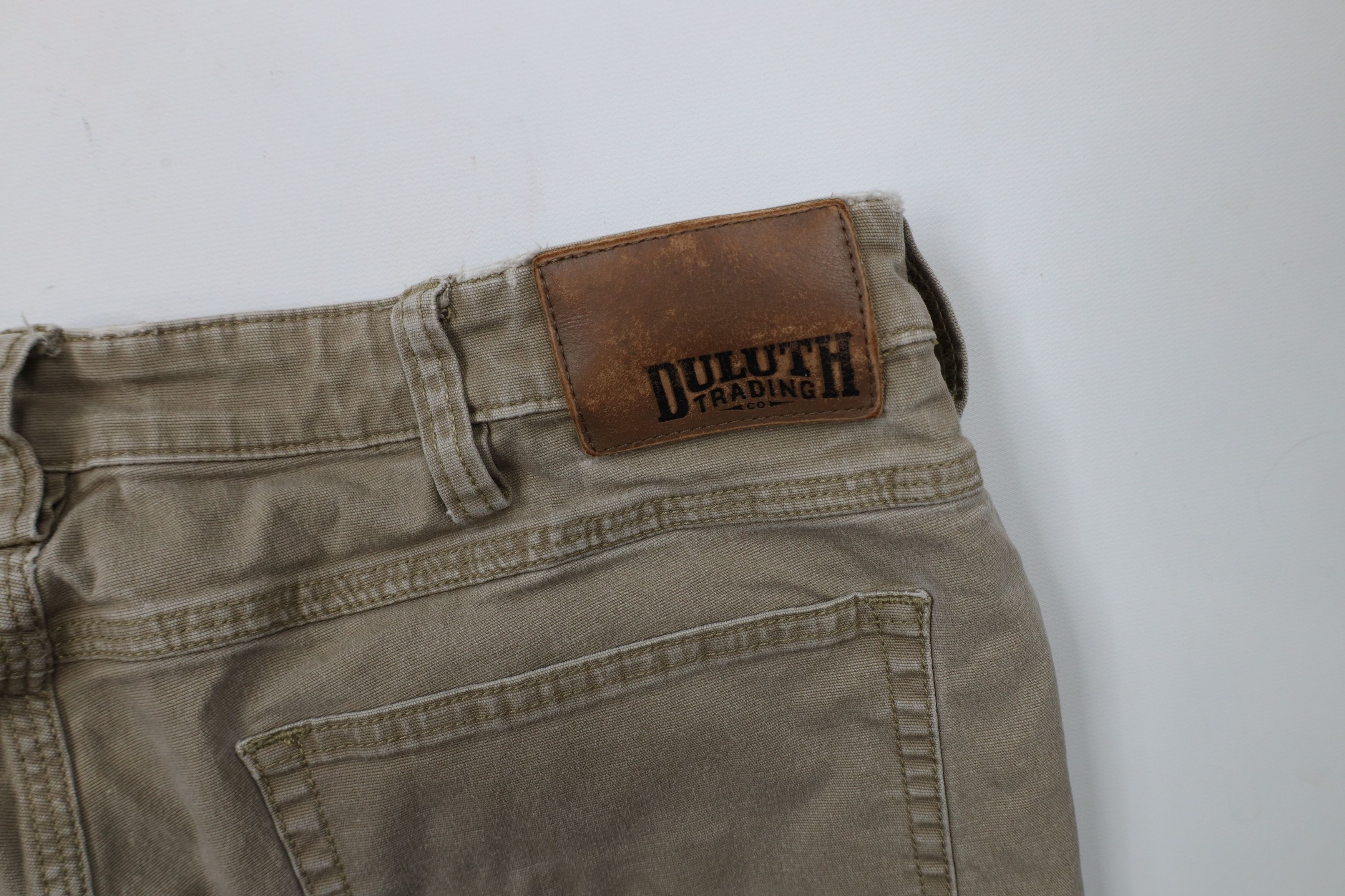 Duluth Trading Company × Vintage Duluth Trading Co Relaxed Fit Wide Leg Flex Firehose Pants Size US 36 / EU 52 - 15 Thumbnail