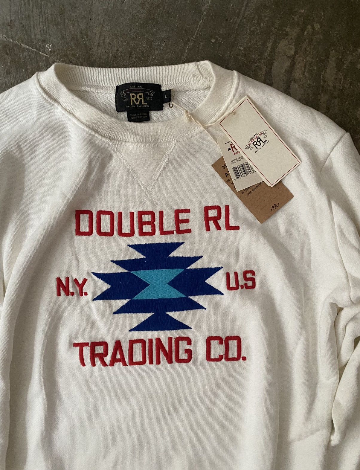 RRL Ralph Lauren RRL Sweater Double RL Polo Ralph Lauren Kapital Visvim Size US L / EU 52-54 / 3 - 2 Thumbnail