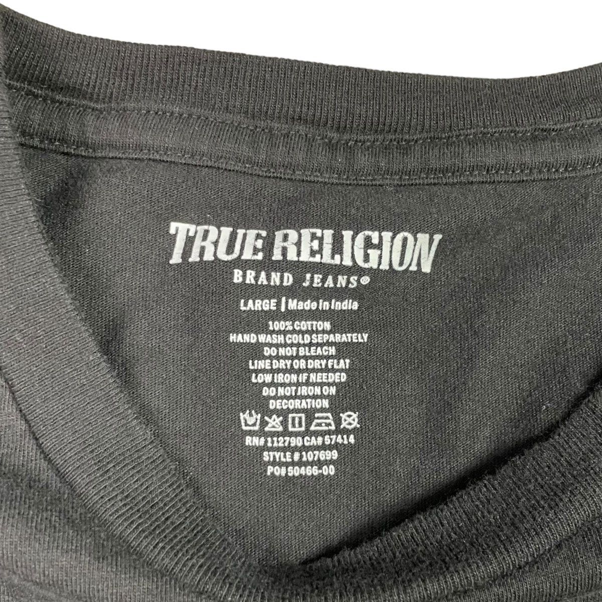True Religion True Religion Buddha Head Black Pocket Shirt Adult Large Size US L / EU 52-54 / 3 - 5 Thumbnail