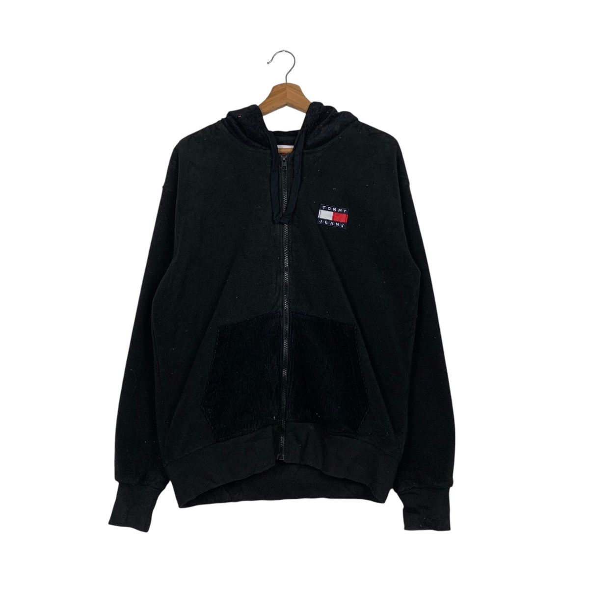 Tommy Hilfiger TOMMY JEANS Embroidery Logo Zipper Hoodies #1591-C71 Size US M / EU 48-50 / 2 - 7 Thumbnail