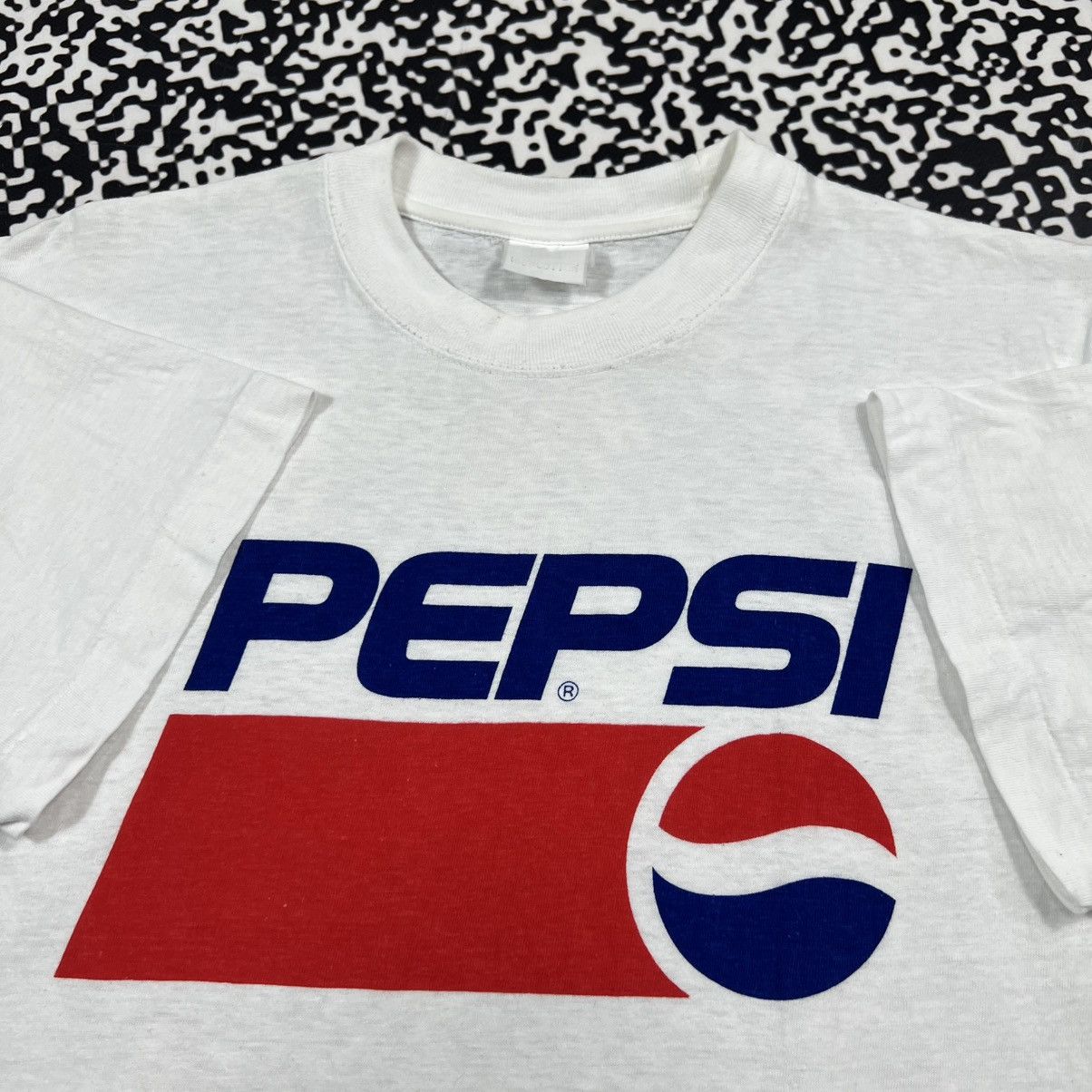 Pepsi Vintage 90s Pepsi Singe Stitch Big Logo Retro Style T-shirt Size US M / EU 48-50 / 2 - 11 Thumbnail