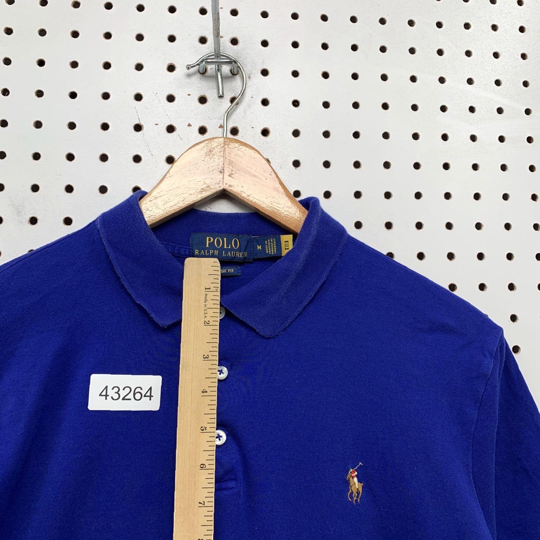 Polo Ralph Lauren Polo Ralph Lauren Short Sleeve Polo Shirt Mens Medium Blue Preppy Casual Golf Size US M / EU 48-50 / 2 - 6 Thumbnail