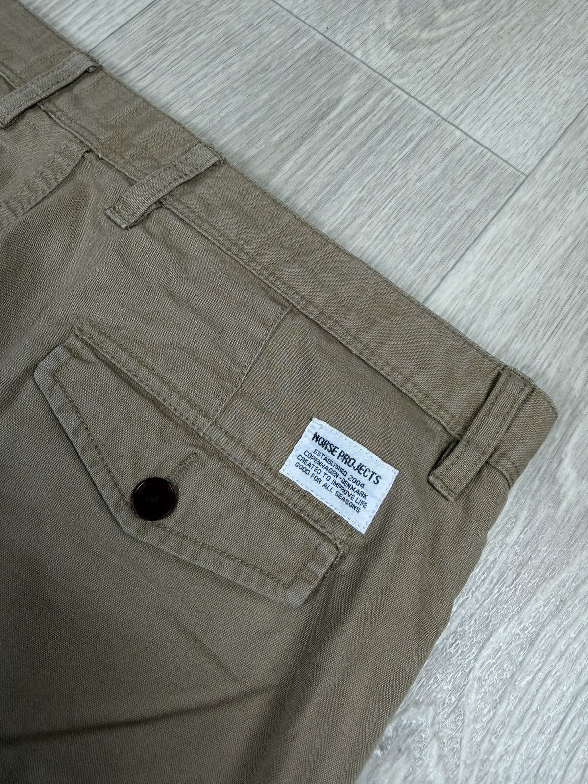 Norse Projects Norse Projects Arnkell Light Canvas Chino Pants Size US 32 / EU 48 - 9 Thumbnail