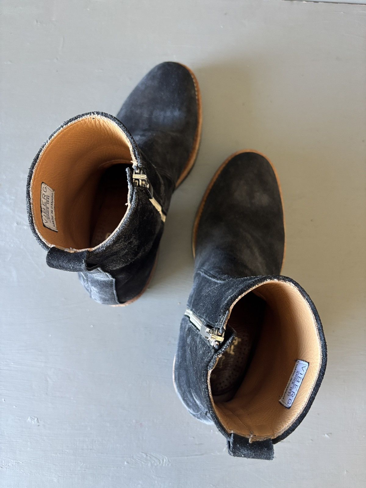 Viberg Viberg Side Zip Boot Mens Black (UK 7/US 8) Size US 8 / EU 41 - 9 Thumbnail