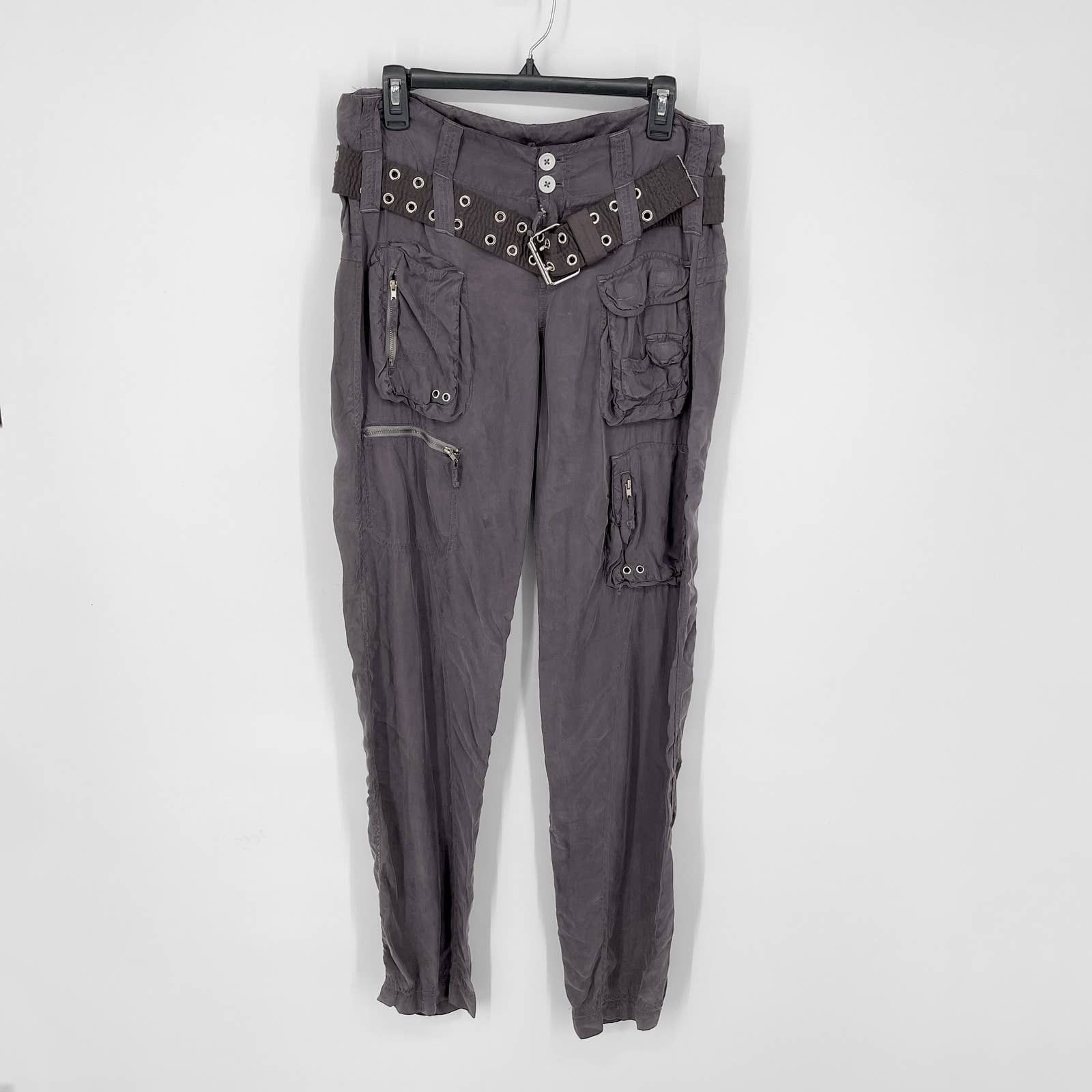 Pete & Greta White Cargo Pants (S/M)