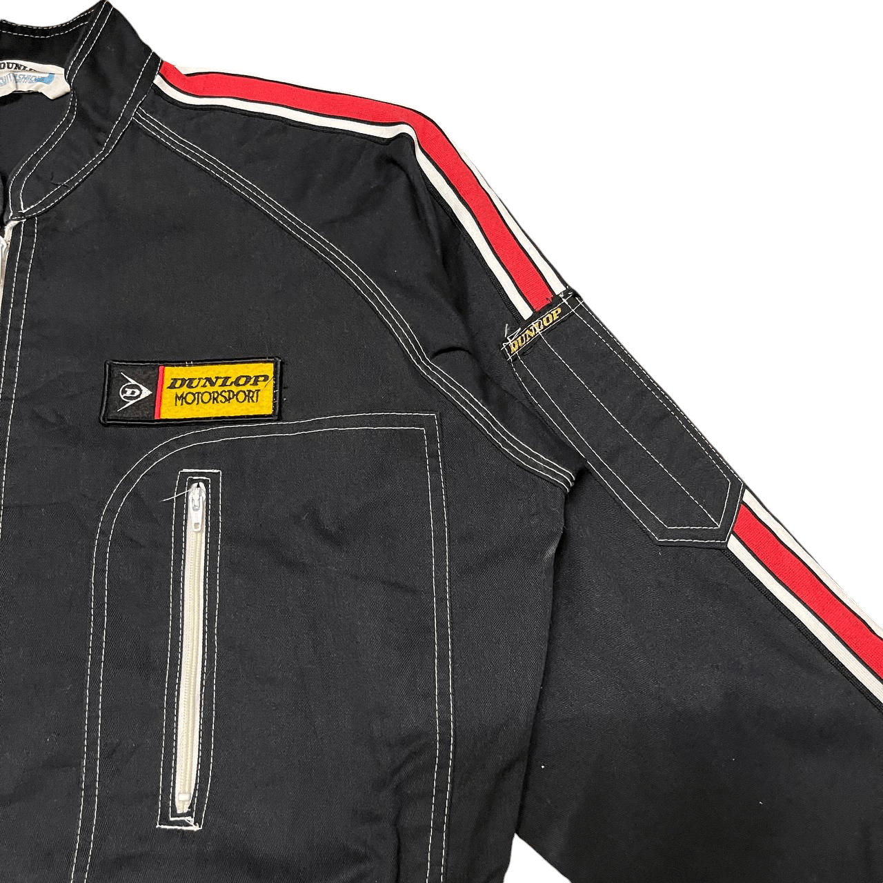 Dunlop Vintage Dunlop Motorsport Racing Coverall Size US 34 / EU 50 - 10 Thumbnail