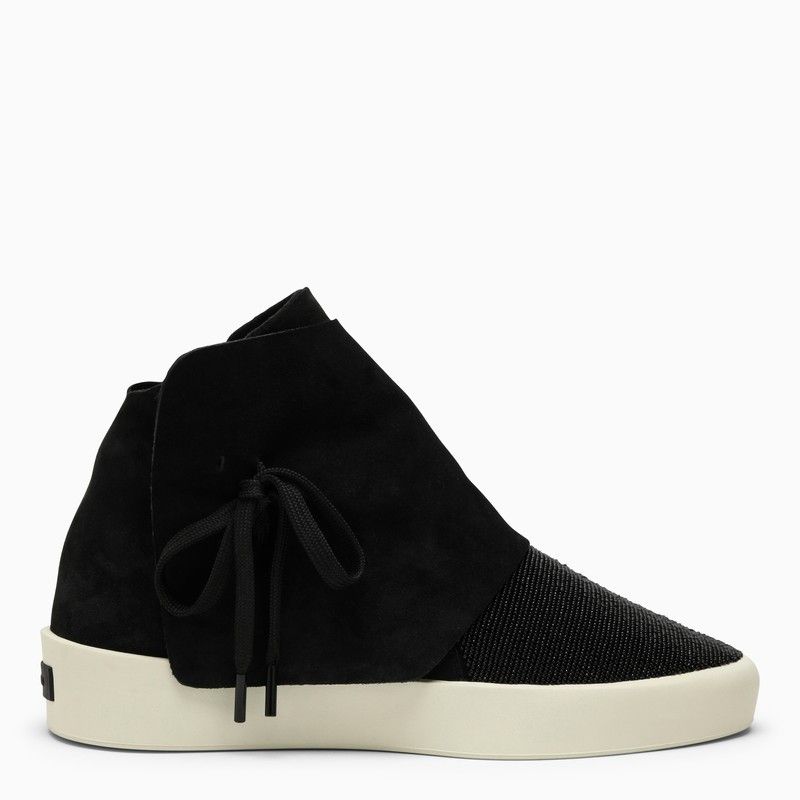 image of Fear Of God Moc Hi Black Sneaker, Men's (Size 8)