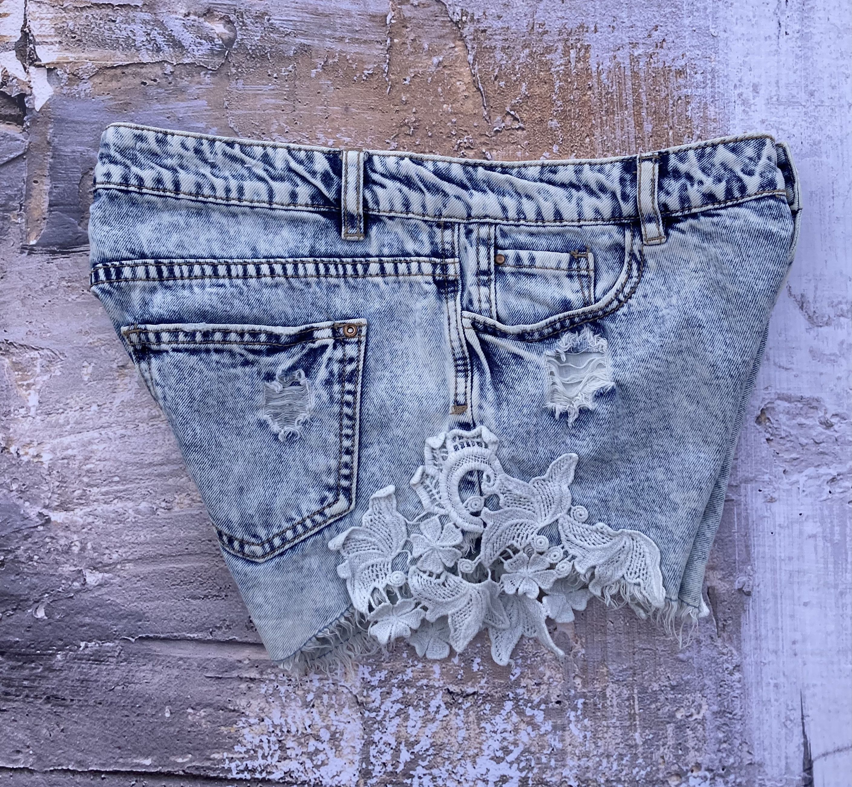 Vintage Vintage Jeans Shorts Women's Size 38 Size 38" / US 16 / IT 52 - 8 Thumbnail