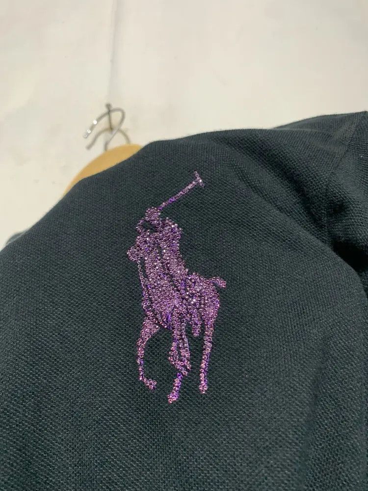 Ralph Lauren Rare Ralph lauren rhinestones big pony logo y2k longsleeve Size M / US 6-8 / IT 42-44 - 3 Thumbnail