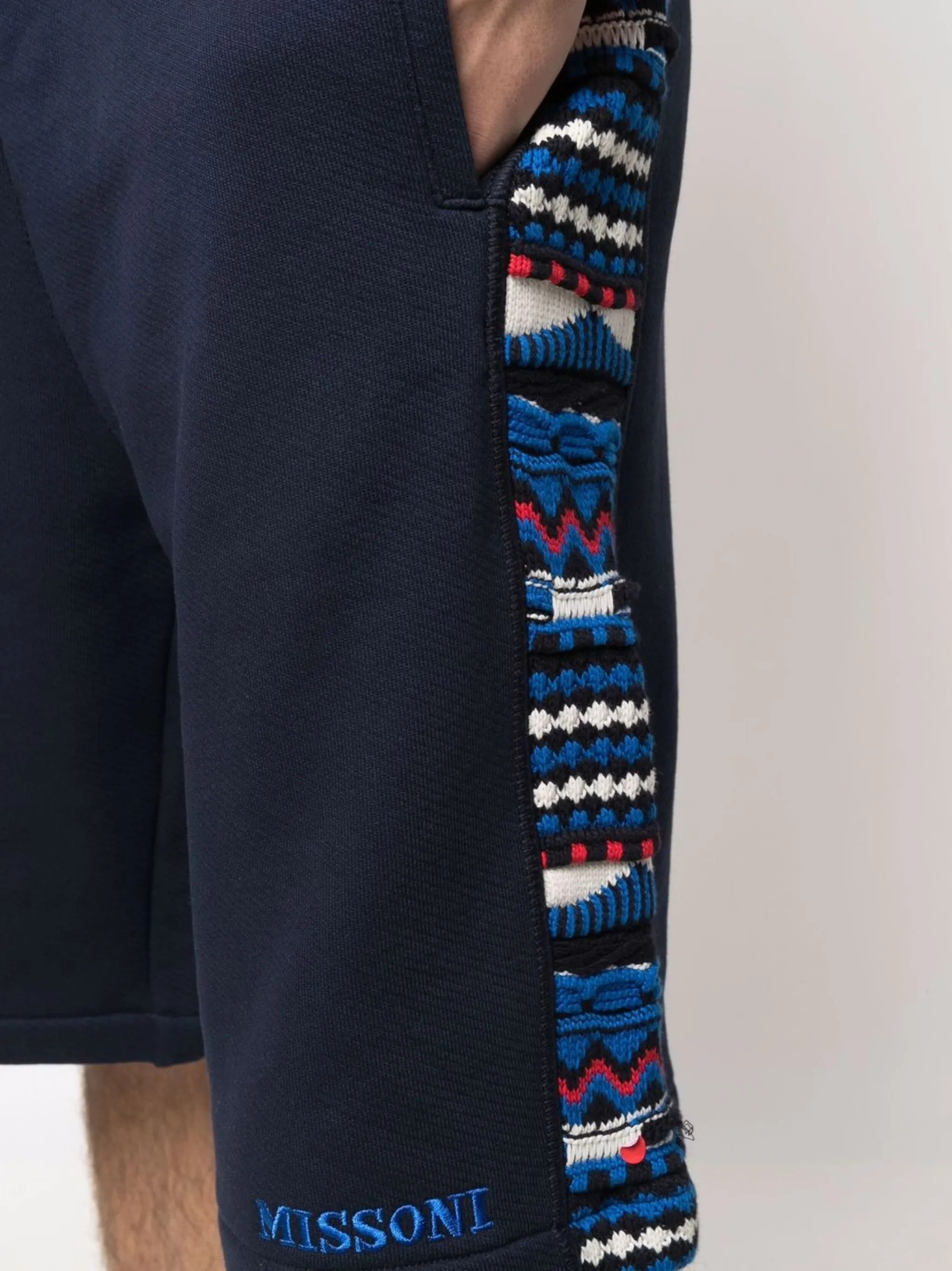 Missoni o1y0225 Logo Short in Midnight Blue Size US 34 / EU 50 - 2 Thumbnail