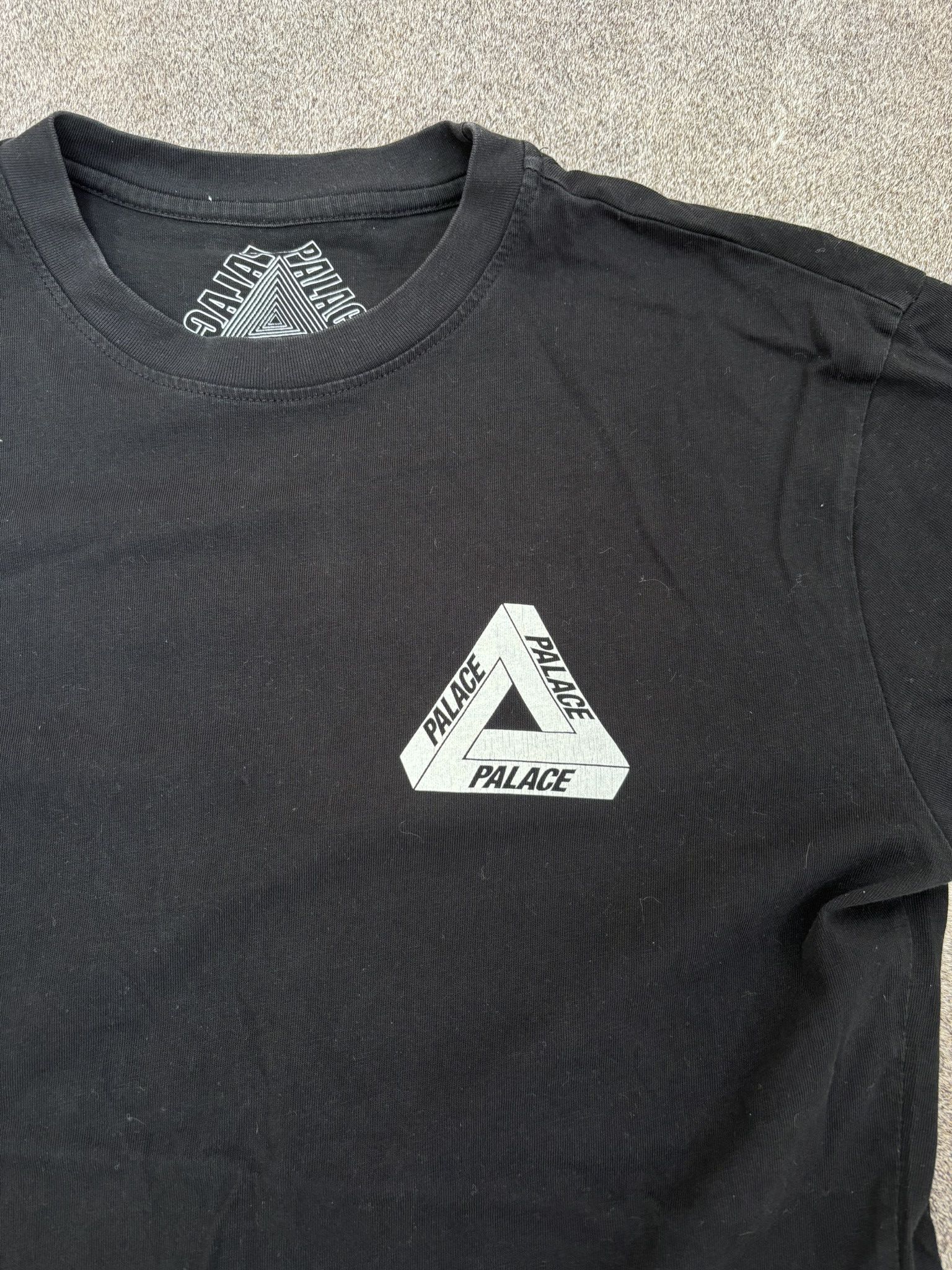 Palace Palace Tri-Ferg T-Shirt - Black/White (Size M) Size US M / EU 48-50 / 2 - 3 Thumbnail