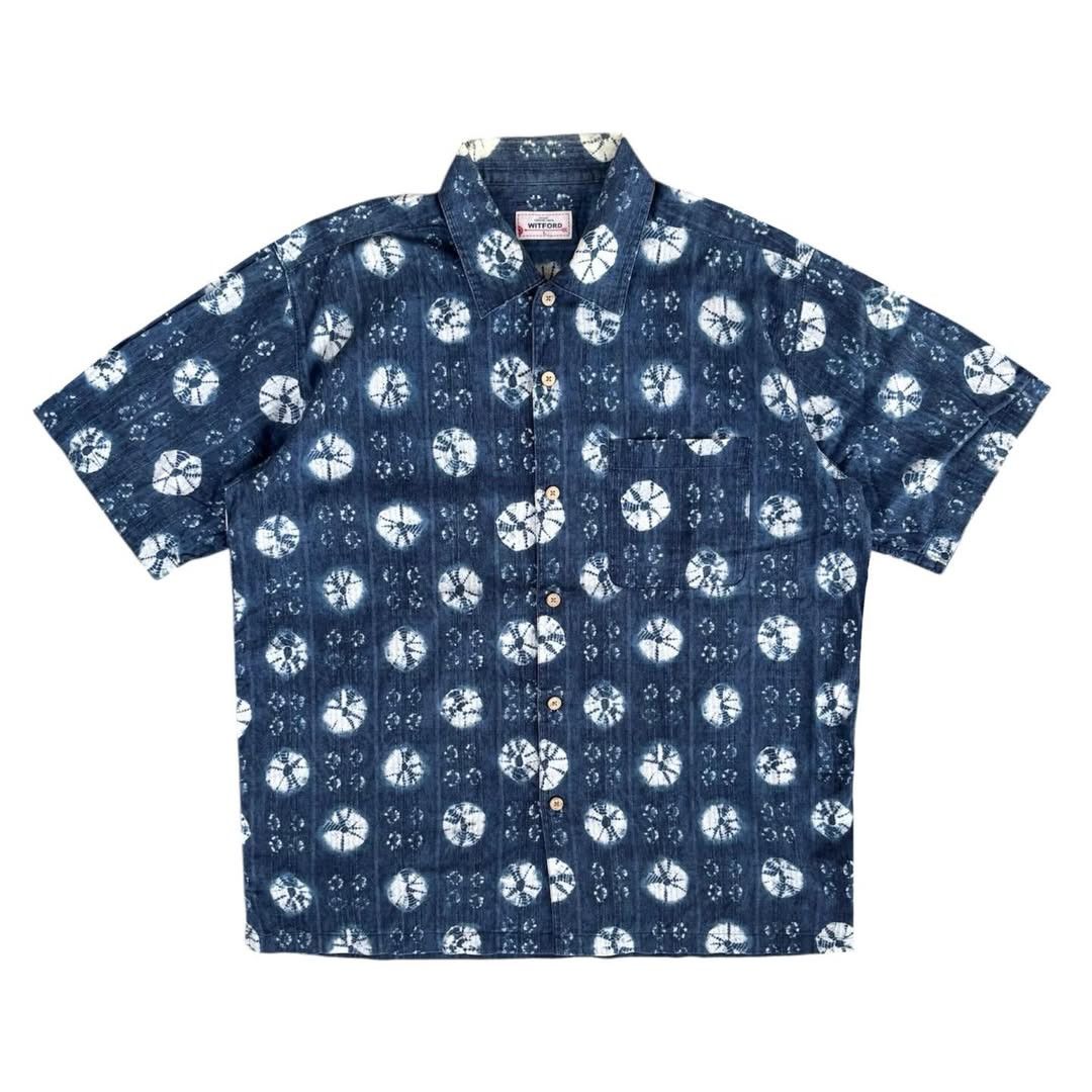 Indigo Witford Shibori Indigo Dyed Shirt Size US L / EU 52-54 / 3 - 1 Thumbnail