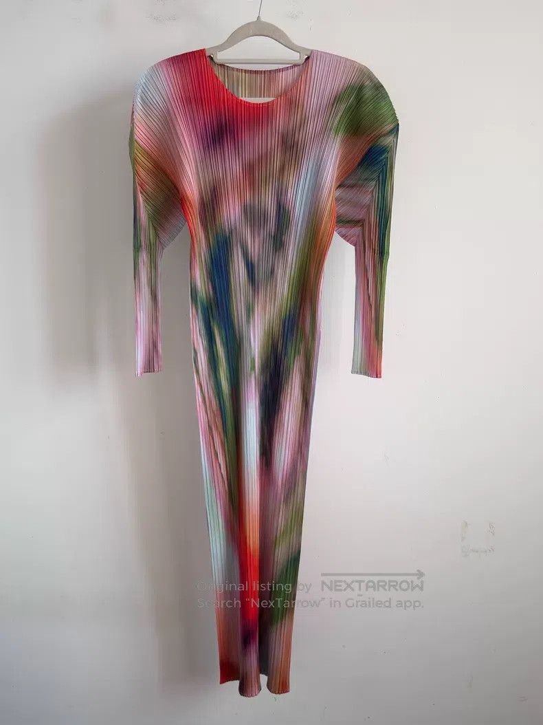Issey Miyake Issey Miyake Color Block Dress Size XL / US 12-14 / IT 48-50 - 1 Thumbnail