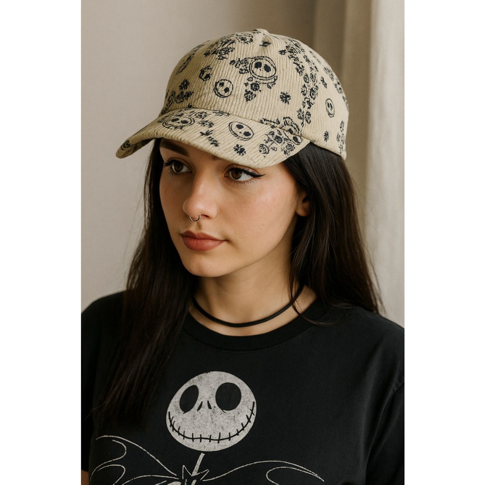 Disney Disney Parks Corduroy Jack Skellington Hat Size ONE SIZE - 1 Thumbnail