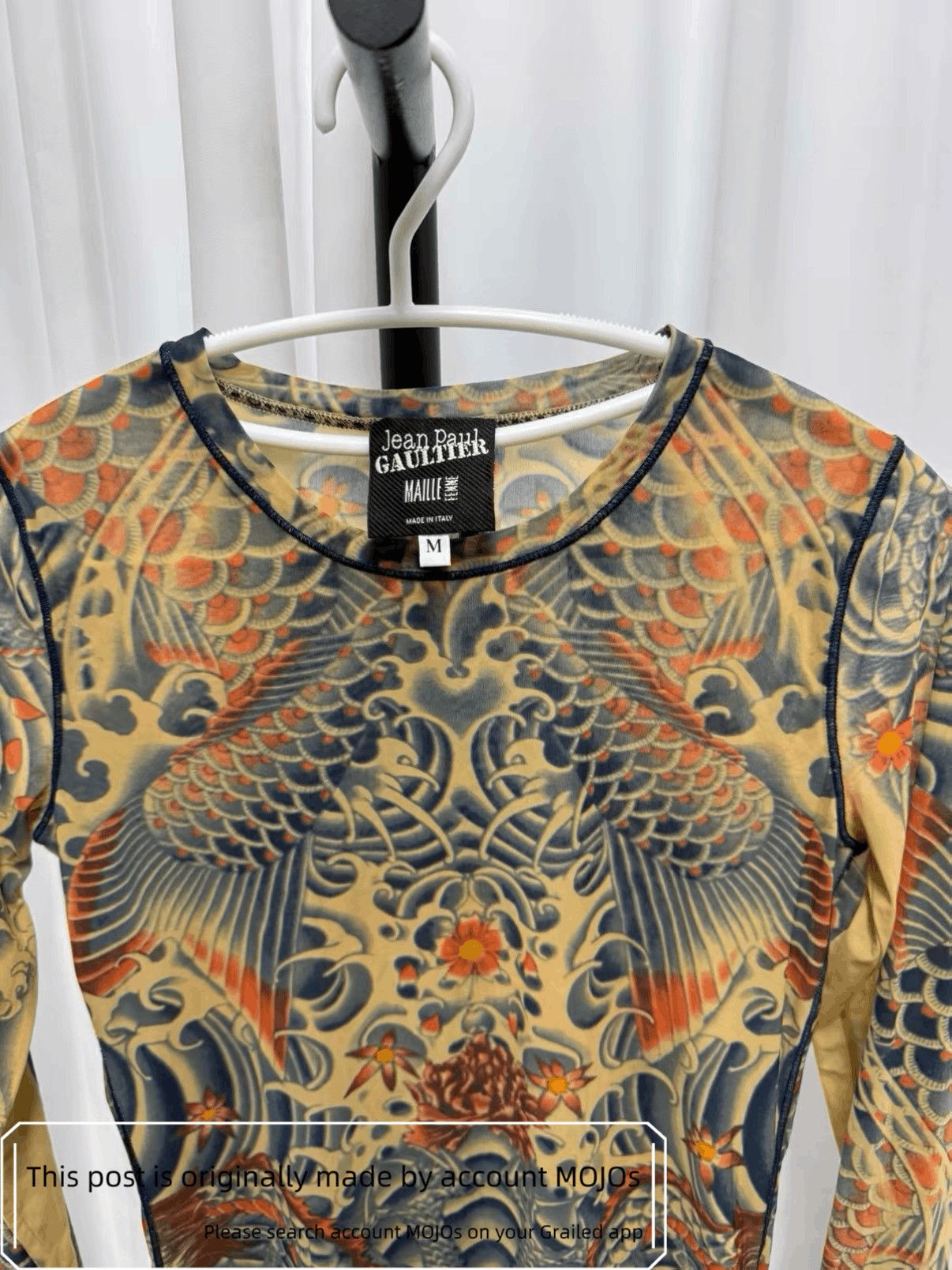 Jean Paul Gaultier Sz M Jean Paul Gaultier Tattoo Tee mojos9622 Size US M / EU 48-50 / 2 - 4 Thumbnail