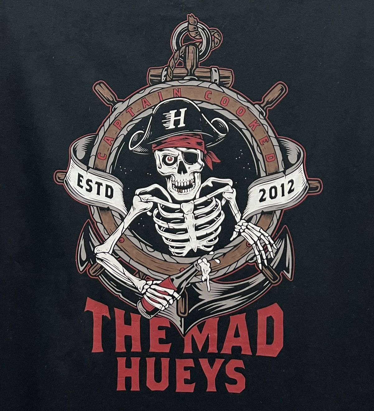 Vintage VINTAGE THE MAD HUEYS CAPTAIN COOKED ESTD 2012 SHIRT Size US S / EU 44-46 / 1 - 3 Thumbnail