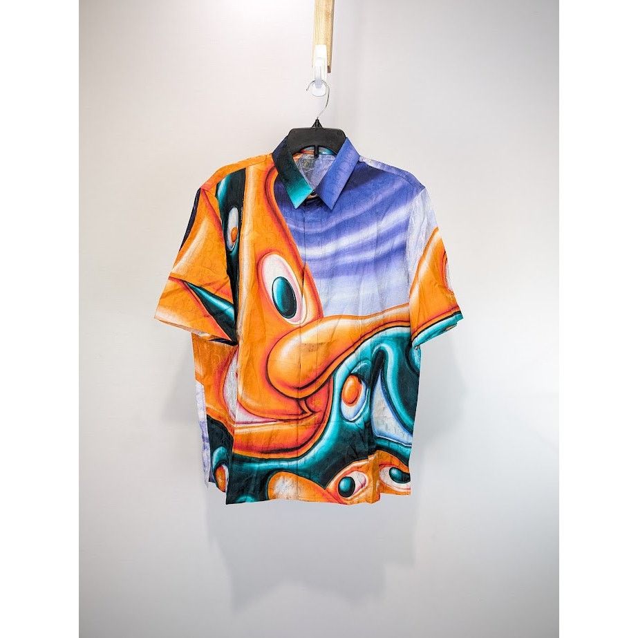 Dior o1rshd1 Print Shirt in Multicolor Size US S / EU 44-46 / 1 - 1 Thumbnail
