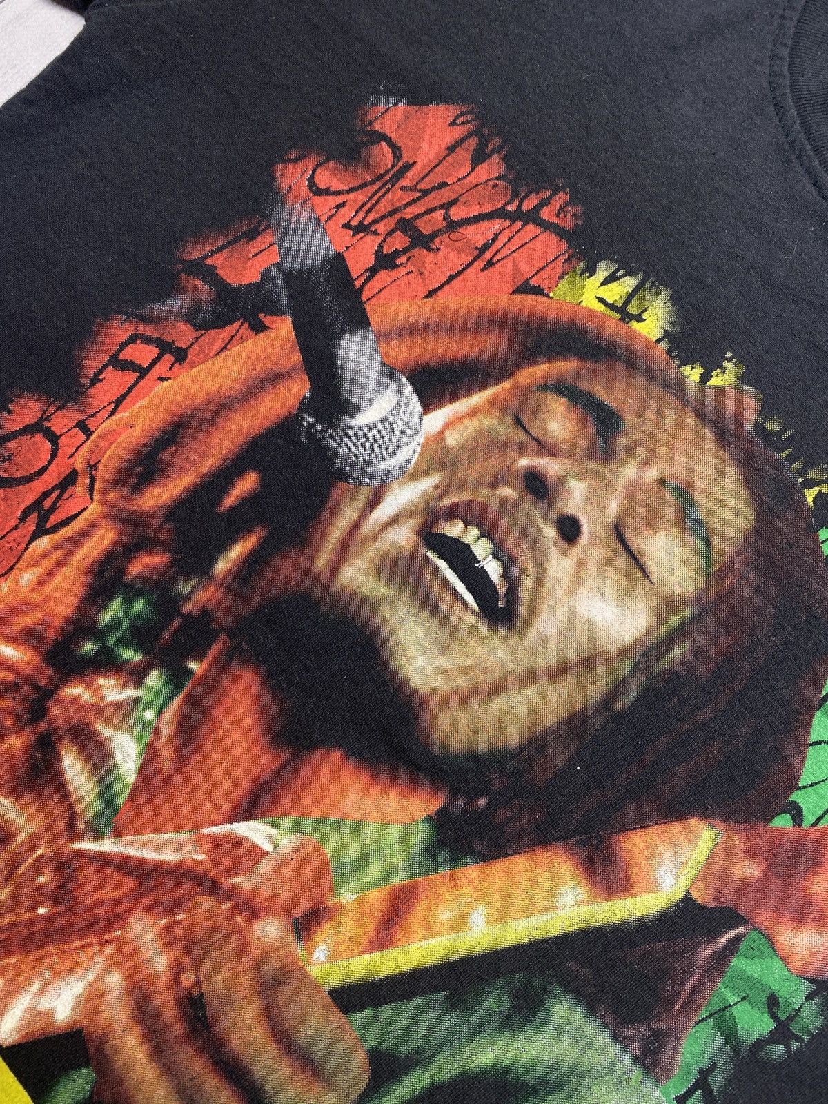 Vintage Vintage Bob Marley Tee big logo Size US M / EU 48-50 / 2 - 3 Thumbnail