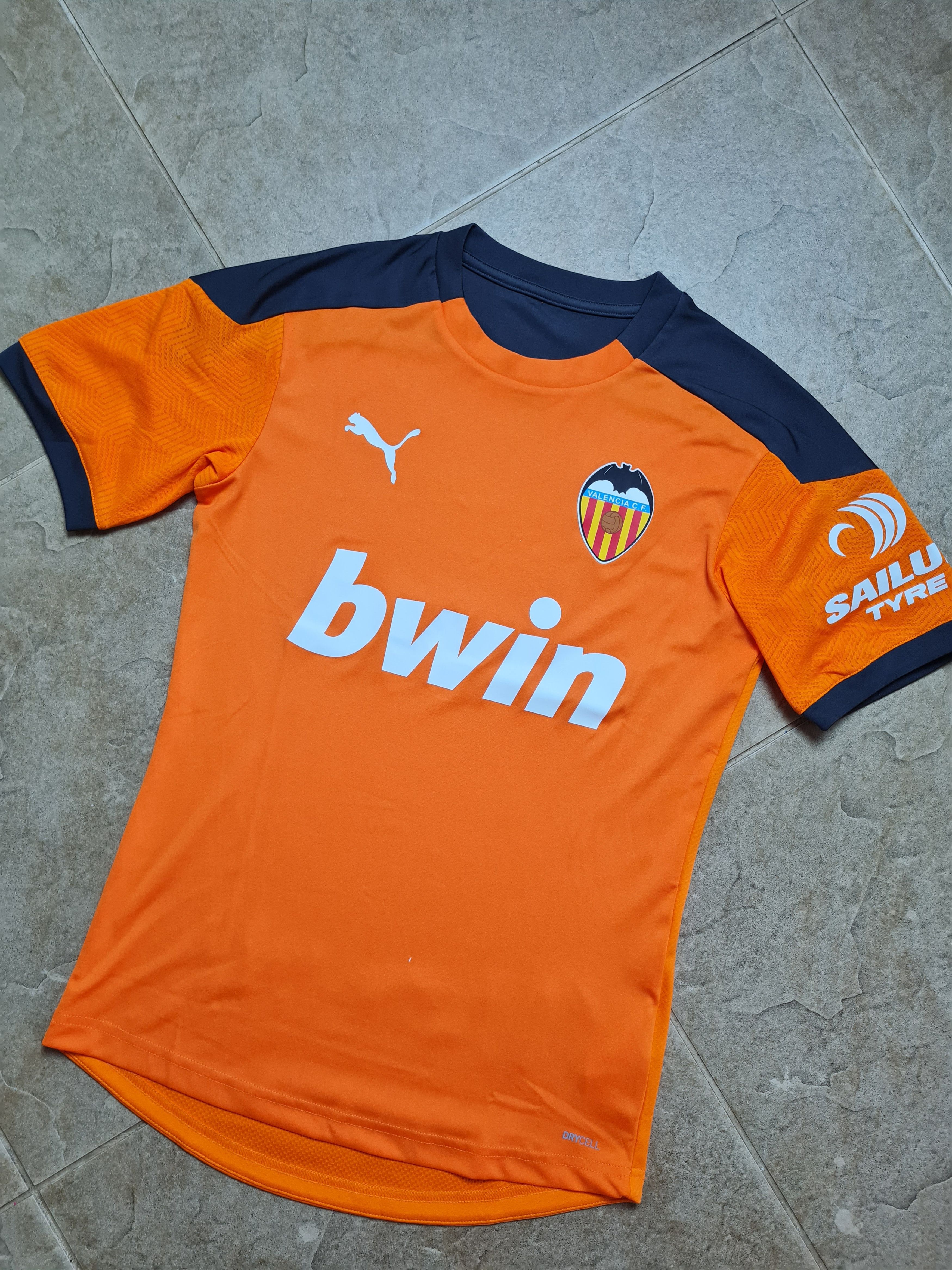 Puma Valencia CF 2020-21 Training Football Shirt Puma Orange Bwin Size US XS / EU 42 / 0 - 2 Thumbnail