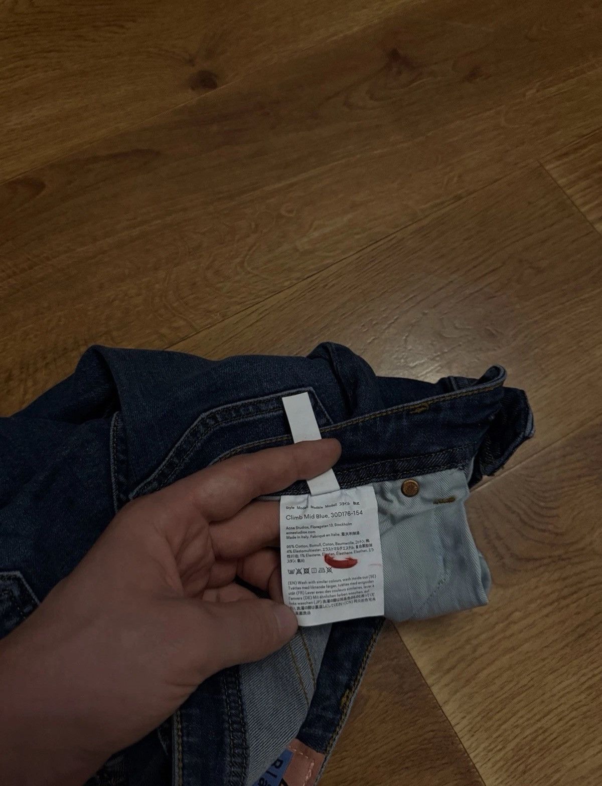 Acne Studios Acne Studios Bla Konst Jeans Brand New Denim Sz 27/32 Size 27" / US 4 / IT 40 - 5 Thumbnail
