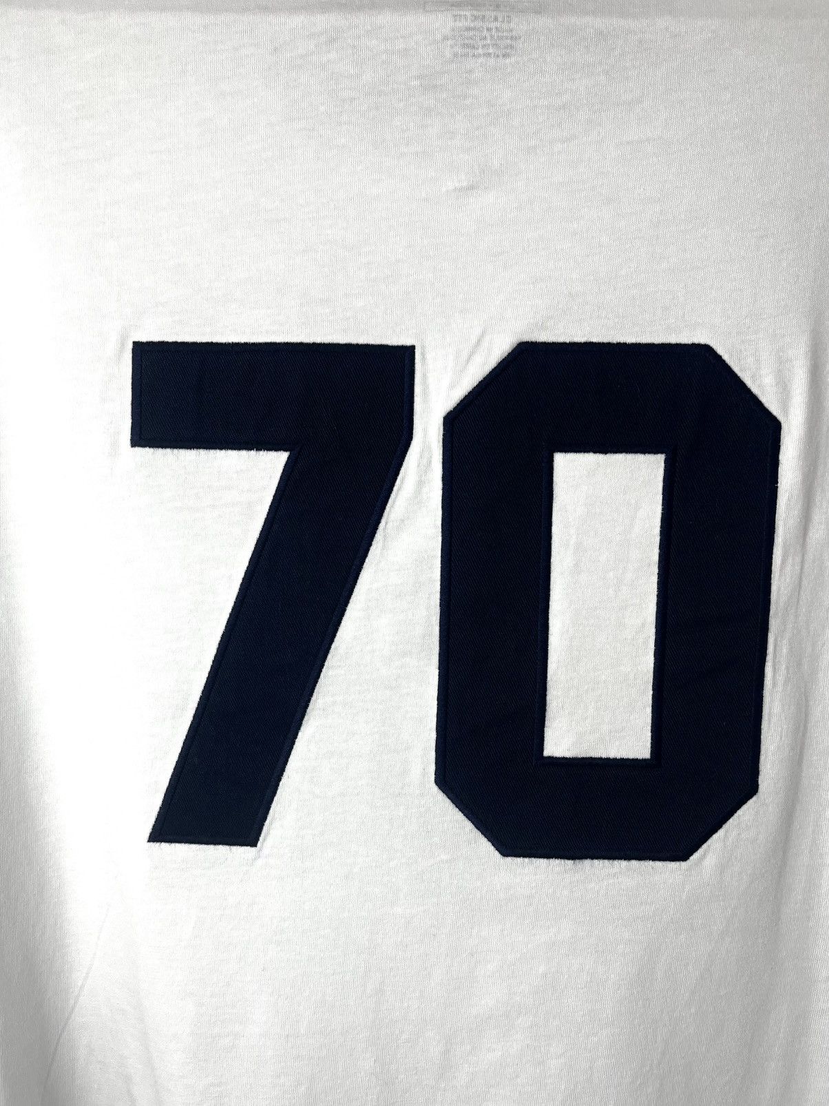 Polo Ralph Lauren Vintage Polo Ralph Lauren 70 Number Italy T Shirt Size US L / EU 52-54 / 3 - 6 Thumbnail