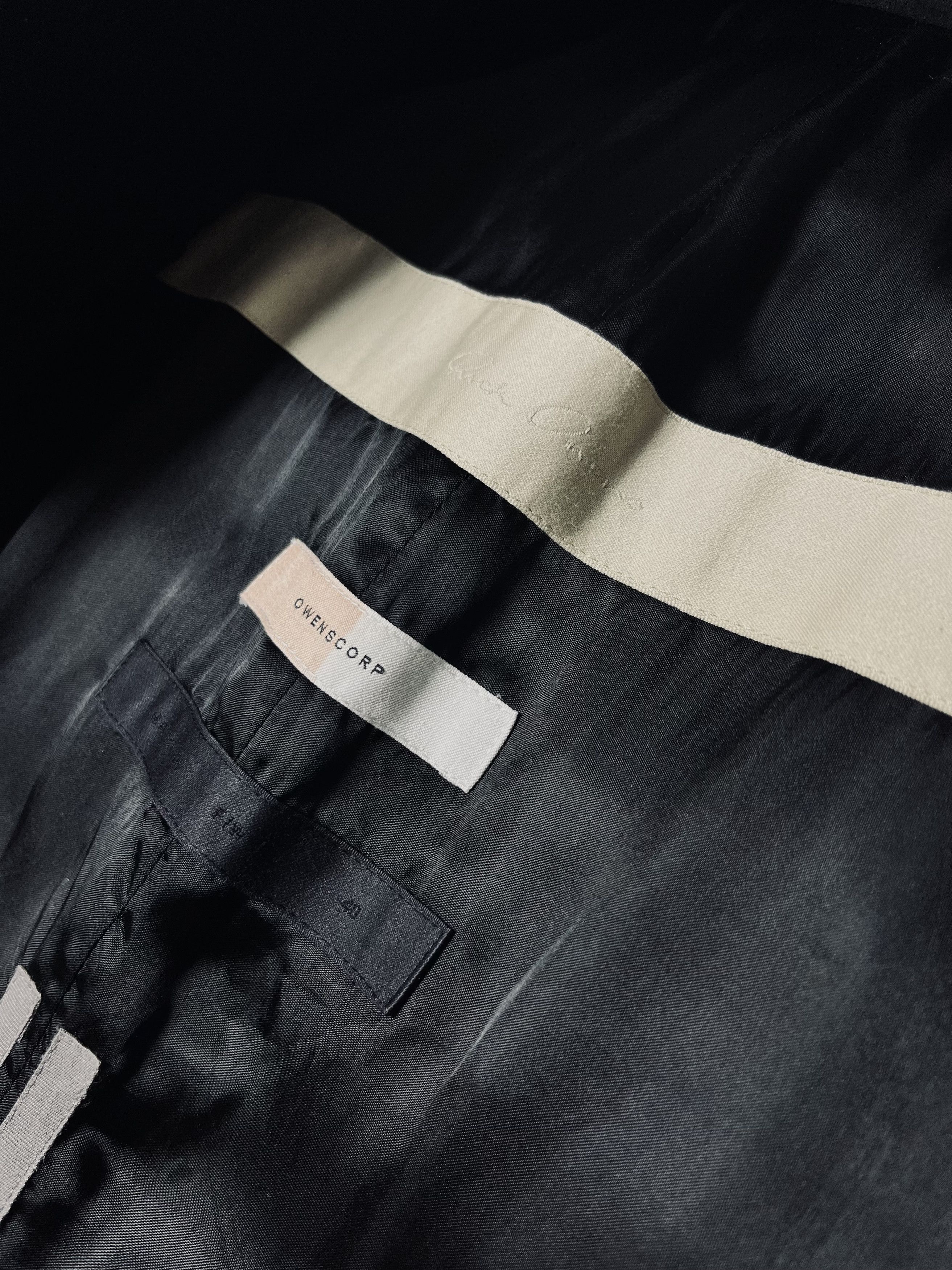 Rick Owens RICK OWENS MASTODON RUNWAY ONE OF A KIND COAT Size US M / EU 48-50 / 2 - 7 Thumbnail
