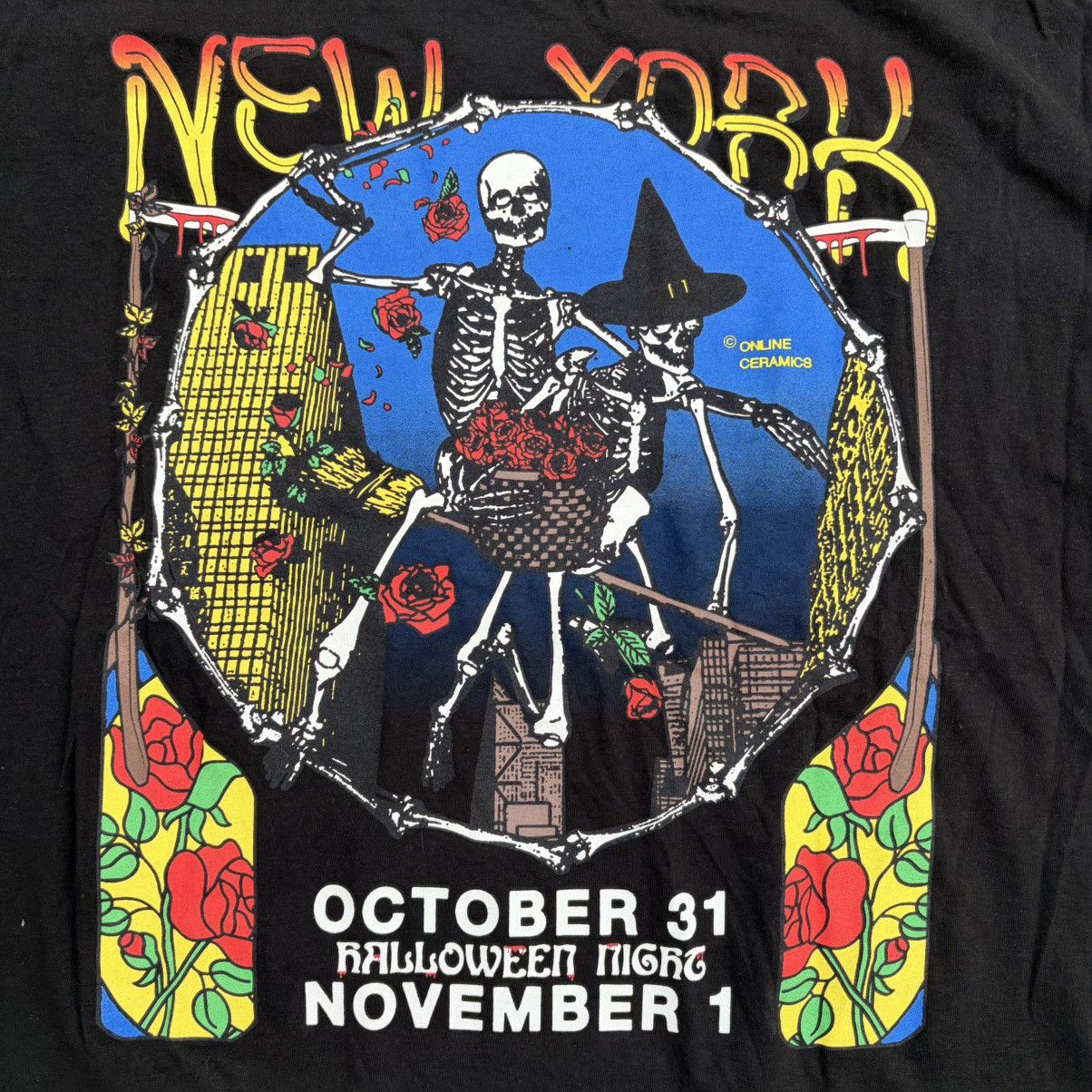 Online Ceramics Online Ceramics Dead & Co Halloween 2019 NY Size XXL Rare Size US XXL / EU 58 / 5 - 4 Thumbnail