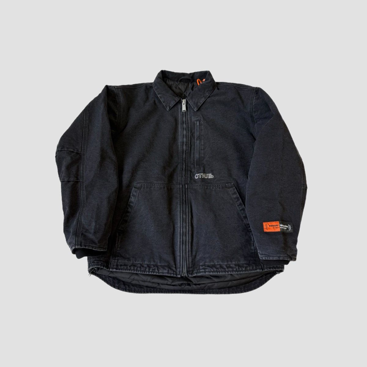 Heron Preston Heron Preston CTNMB Canvas Padded Trucker Jacket Size US M / EU 48-50 / 2 - 13 Thumbnail