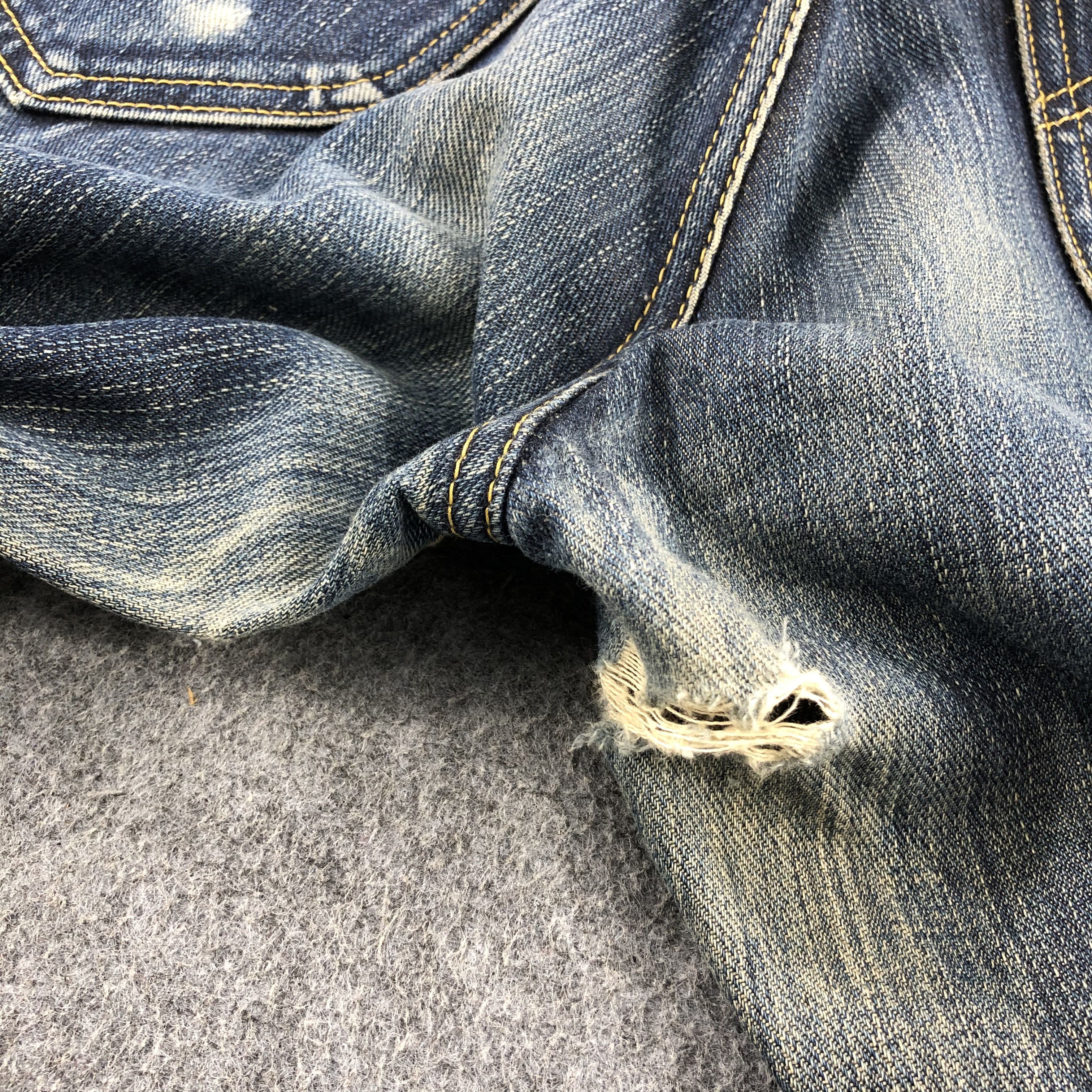 Lee Vintage Blue Wash Lee Jeans-J1850 Size US 31 - 7 Thumbnail