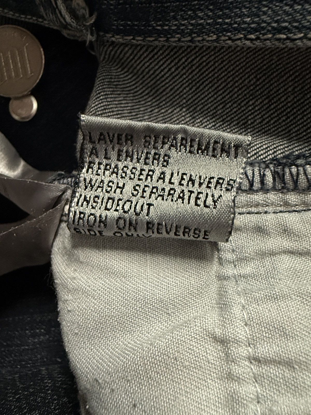 Dior × Hedi Slimane × Kris Van Assche TRADED Dior Homme SS09 Dirt Denim by Kris Van Assche Size US 29 - 11 Thumbnail