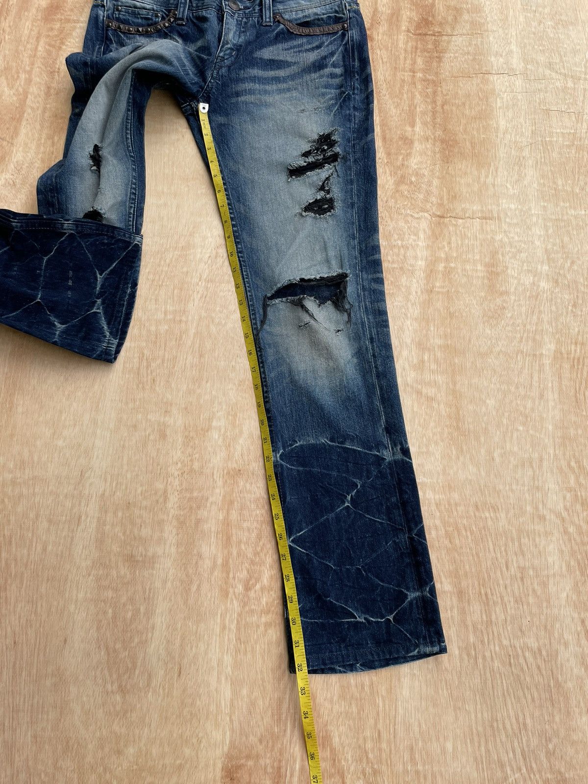 If Six Was Nine × Japanese Brand Distressed Denim Murder License Ifsixwasnine Size US 32 / EU 48 - 15 Thumbnail
