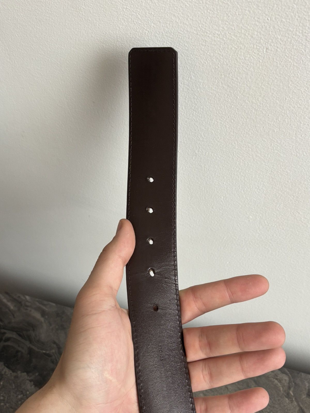 Louis Vuitton Louis Vuitton LV Damier belt Size 40 - 11 Thumbnail