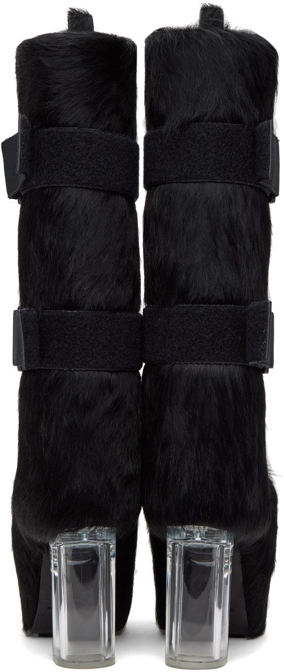 Rick Owens o1y0325 Ankle Boots in Black Size US 9 / EU 42 - 4 Thumbnail