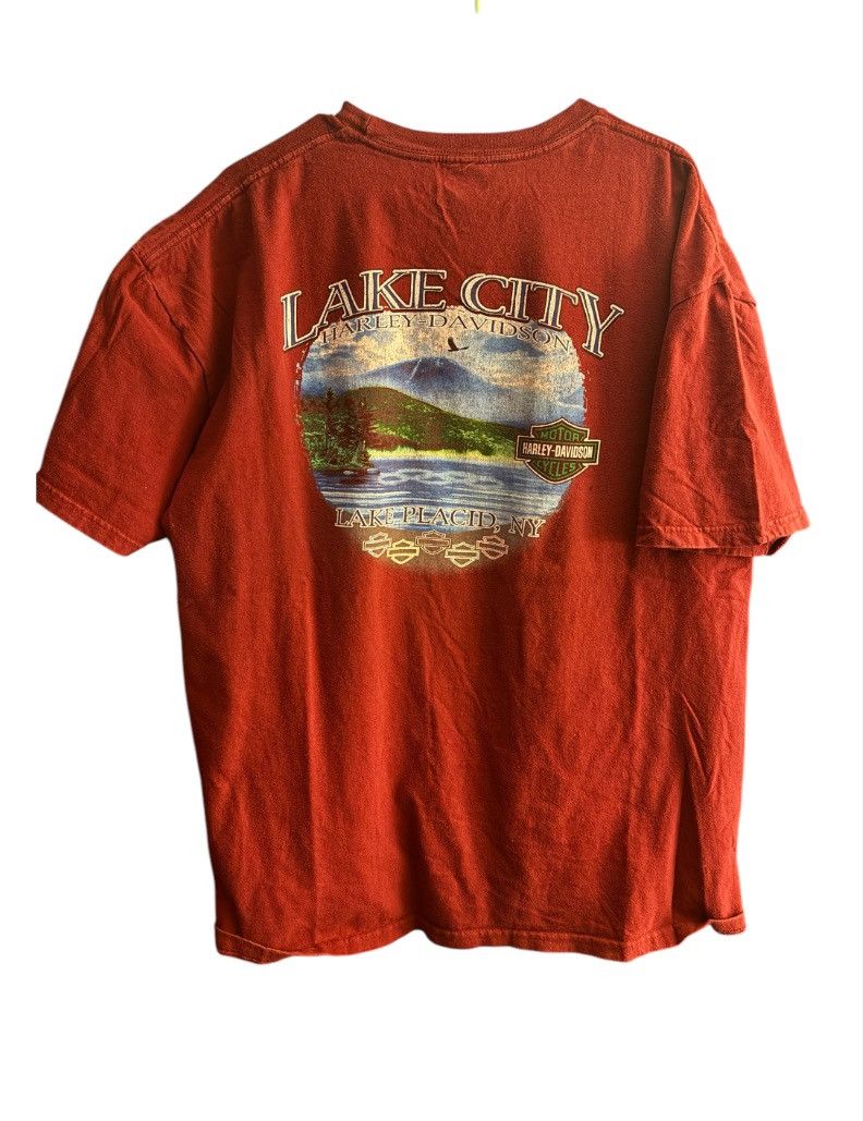 Harley Davidson × Vintage Vintage Harley Pocket Tee Size US L / EU 52-54 / 3 - 4 Thumbnail