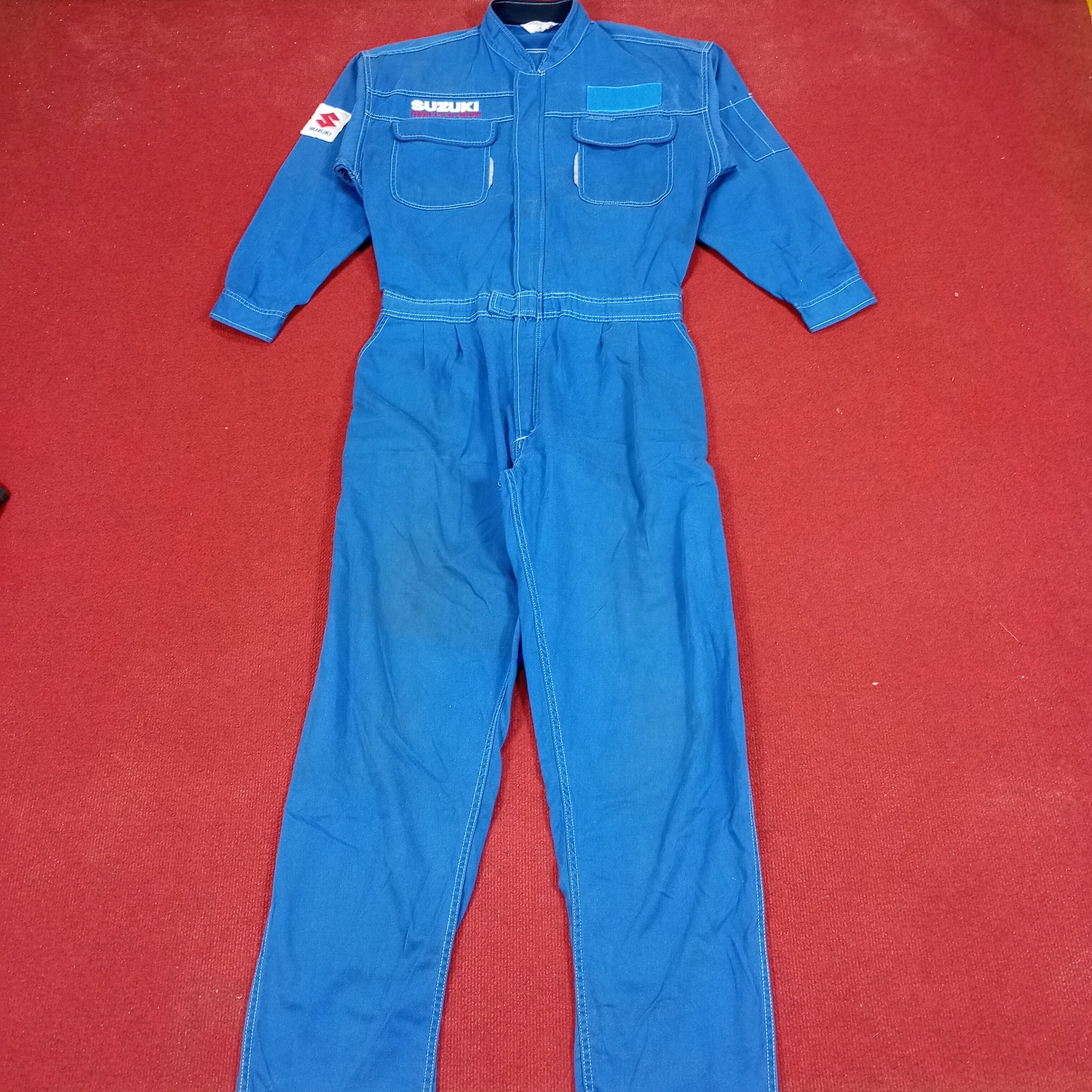 Japanese Brand Suzuki Japanese Brand Workwear Style Coverall Jacket c182n14 Size US L / EU 52-54 / 3 - 4 Thumbnail