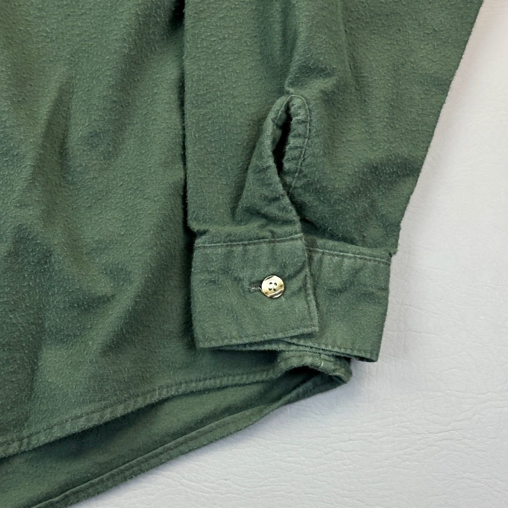 Vintage VINTAGE RedHead Shirt Mens XL Green Chamois Flannel Hunting Outdoor 70s 80s Size US XL / EU 56 / 4 - 3 Thumbnail