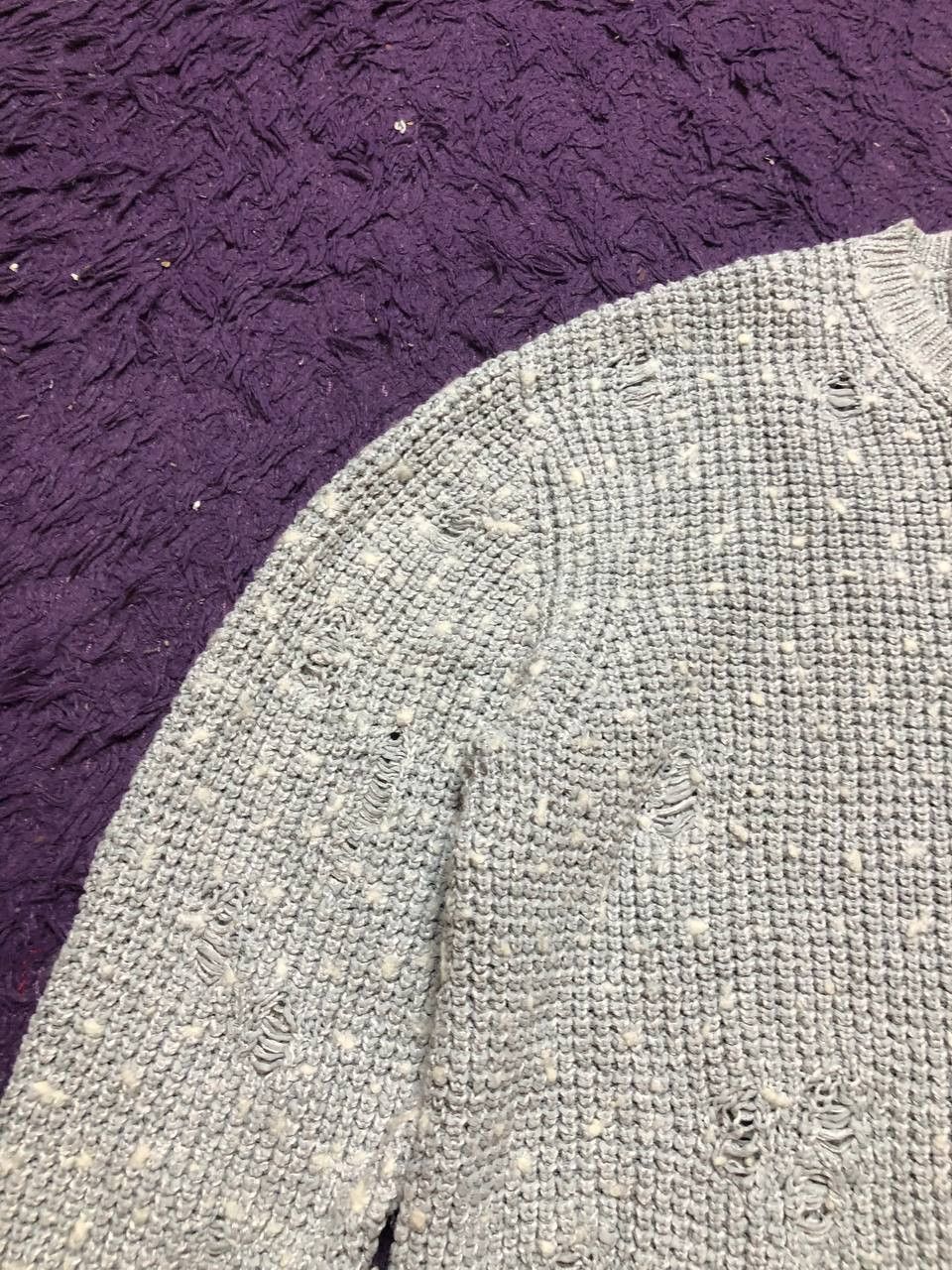 Allsaints vintage streetwear Allsaints Y2K Sweatshirt Avant-Garde gray Size US XL / EU 56 / 4 - 9 Thumbnail