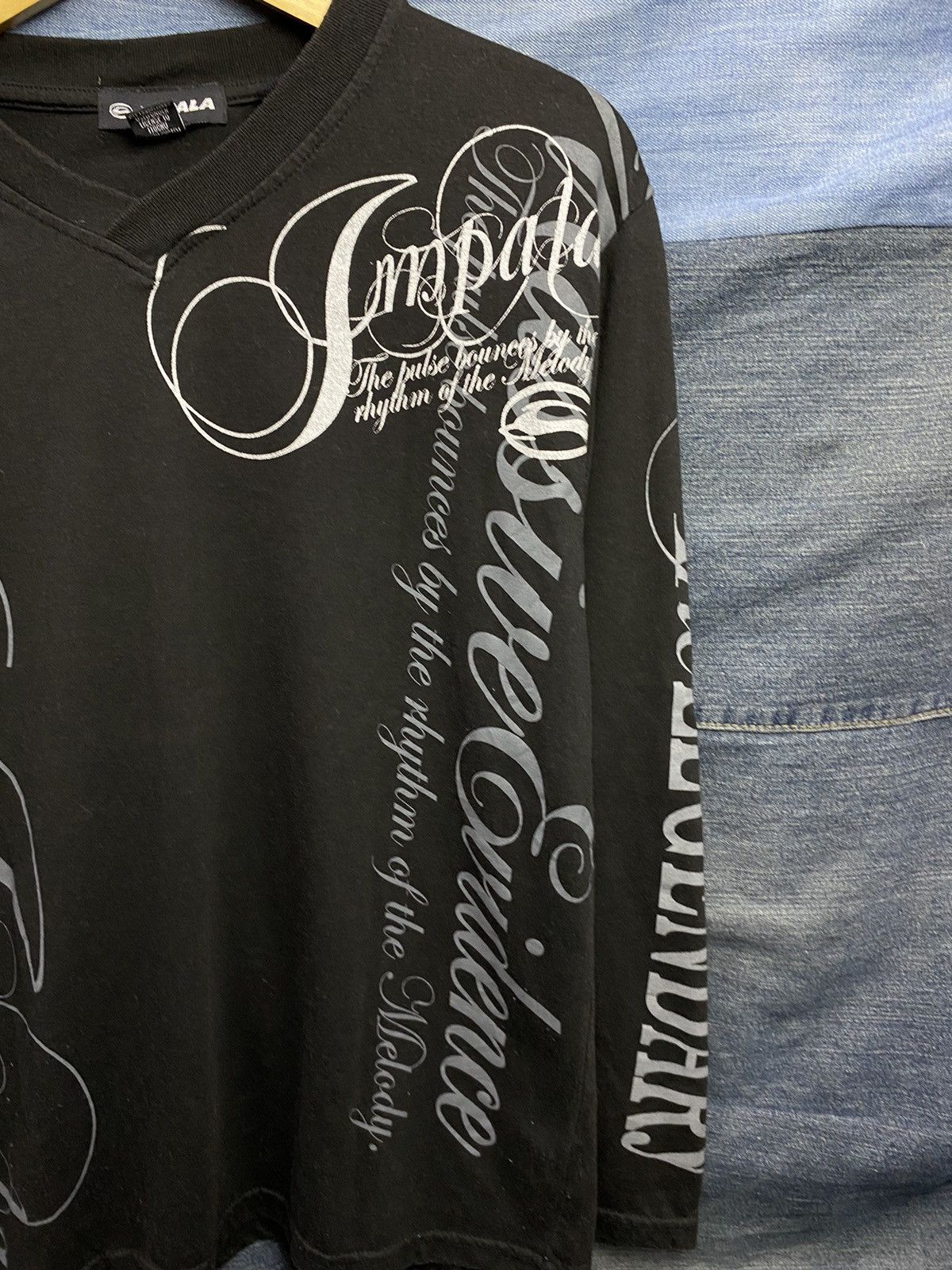If Six Was Nine 2000s impala poem longsleeve style gothic Size US M / EU 48-50 / 2 - 6 Thumbnail