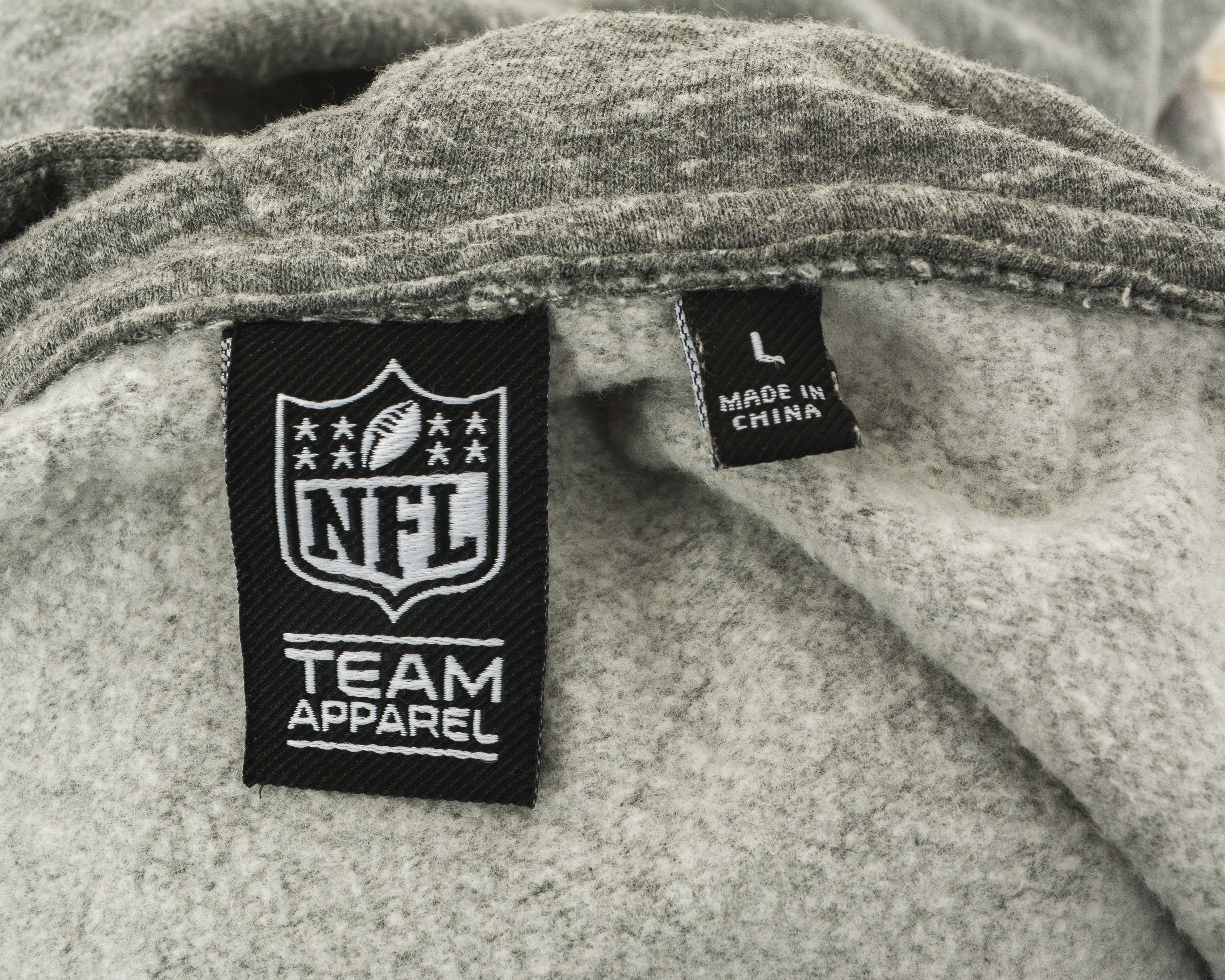 NFL Oakland Raiders Men L Hoodie Las vegas football grey Size US L / EU 52-54 / 3 - 5 Thumbnail