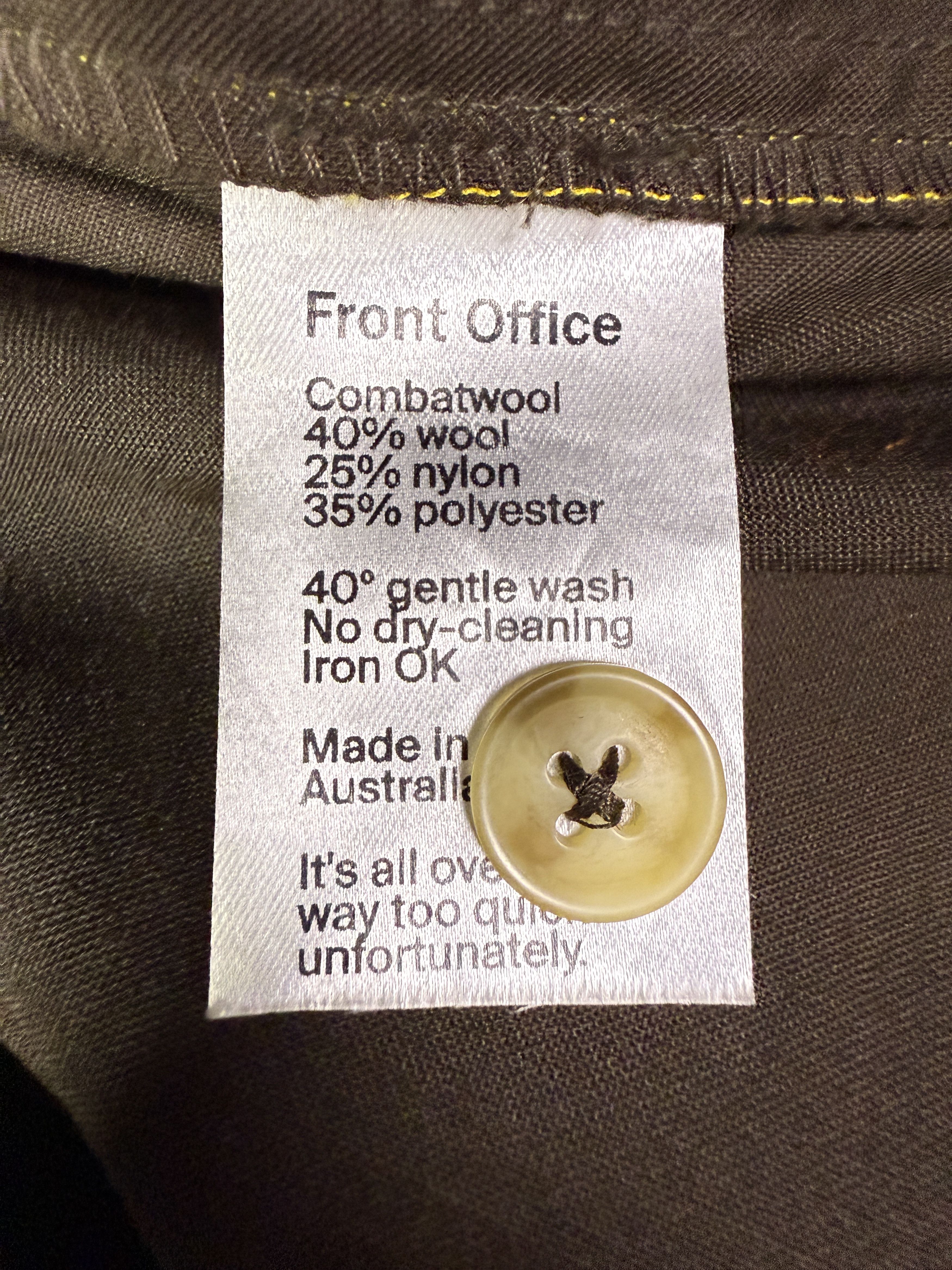 Other Front Office Brown Button-up Overshirt Size US M / EU 48-50 / 2 - 4 Thumbnail
