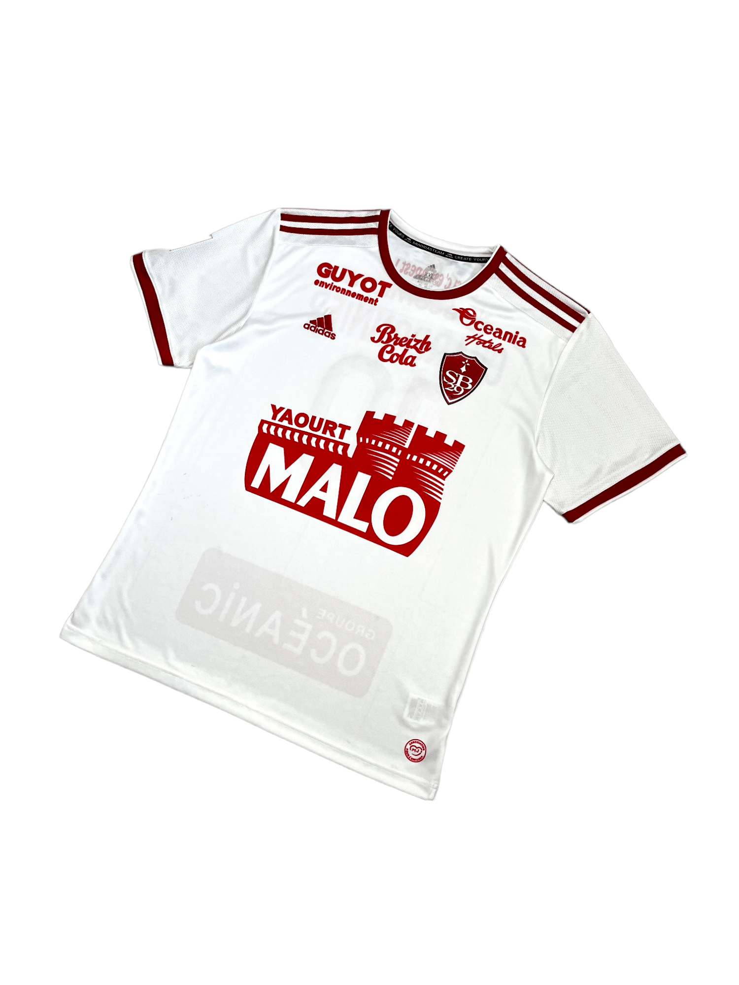 Adidas × Vintage ⚽️ STADE BRESTOIS 2021-22 CHARBONNIER SOCCER JERSEY FOOTBALL Size US XXL / EU 58 / 5 - 5 Thumbnail