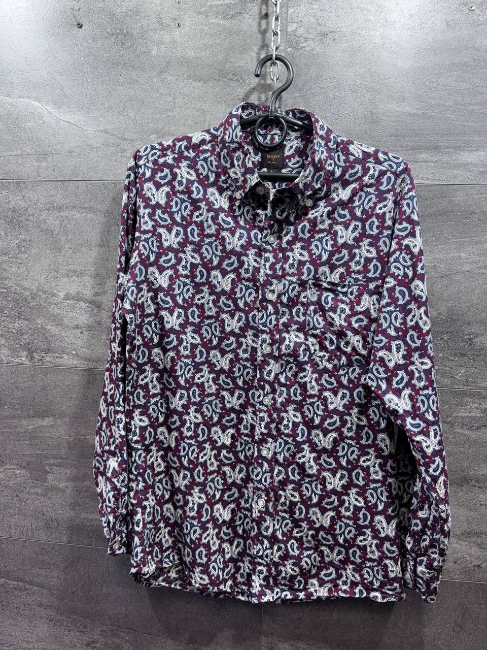 Other POP London Mens Shirt Paisley Long Sleeve Button Up Size S Size US S / EU 44-46 / 1 - 1 Thumbnail