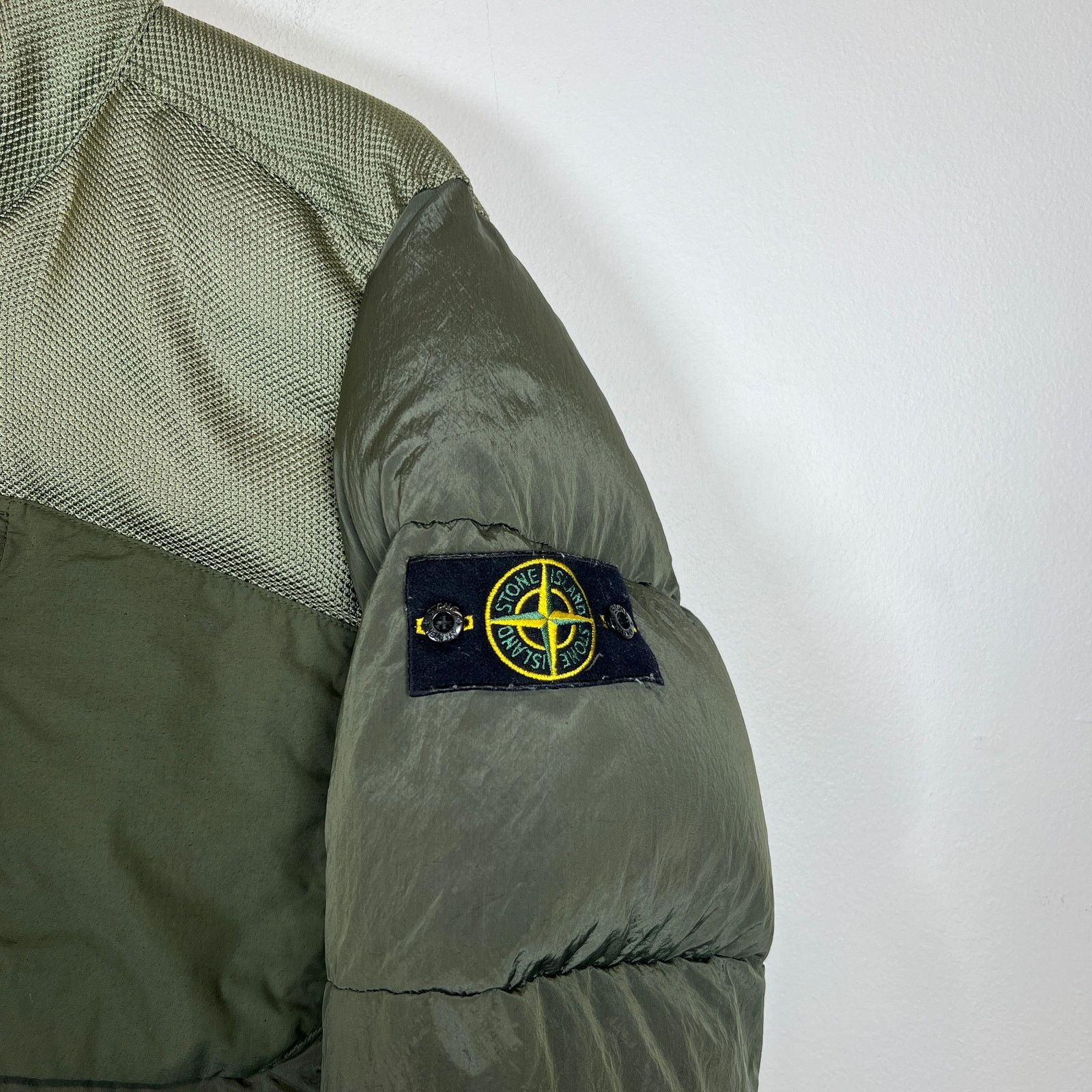 ストーンアイランド MODIFIED PANAMAベストXL オリーブ