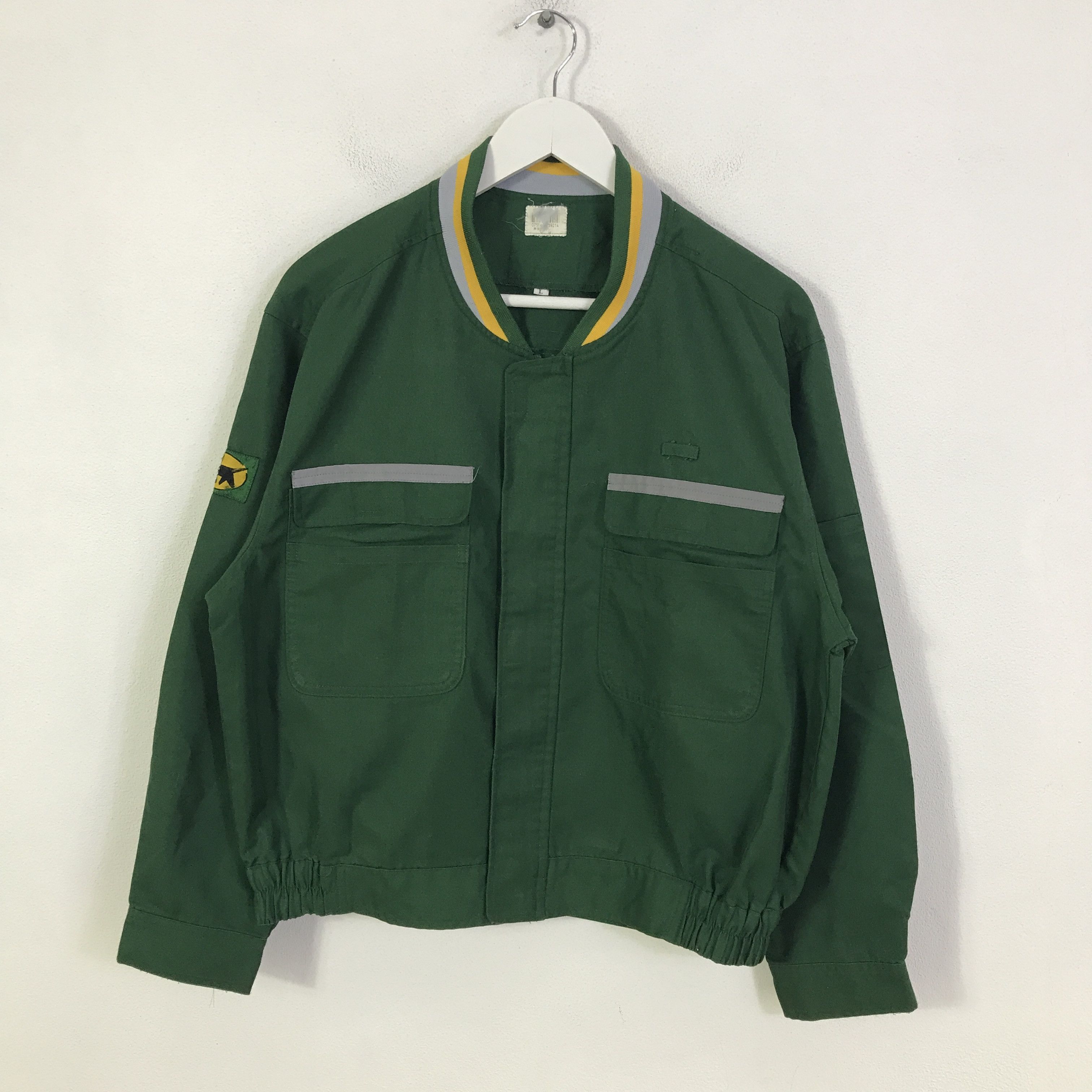 Japanese Brand Yamato transport Japan worker jacket K135B7 Size US L / EU 52-54 / 3 - 1 Thumbnail