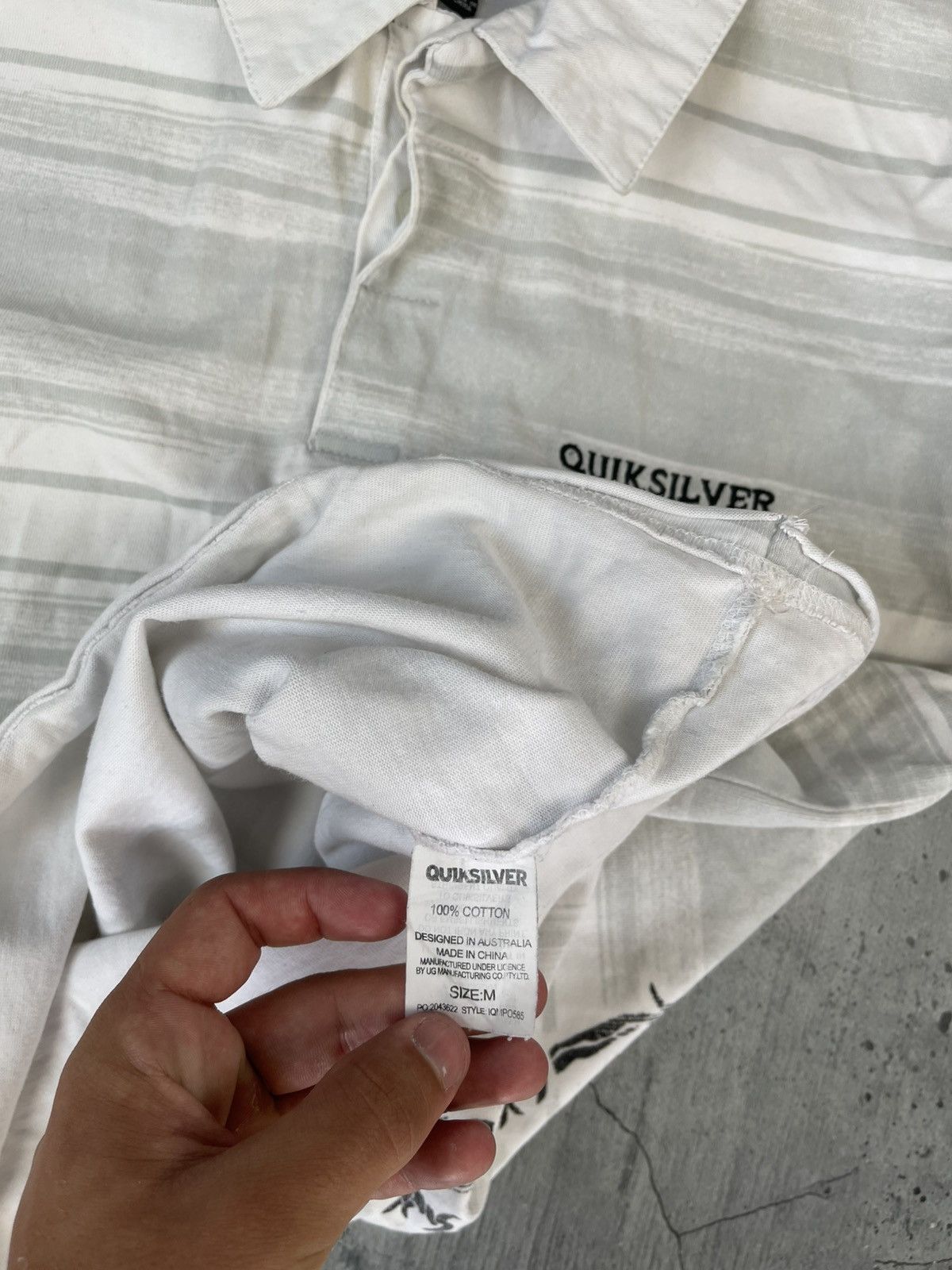 Quiksilver VINTAGE QUIKSILVER BIG LOGO TSHIRT NICE DESIGN Size US M / EU 48-50 / 2 - 11 Thumbnail