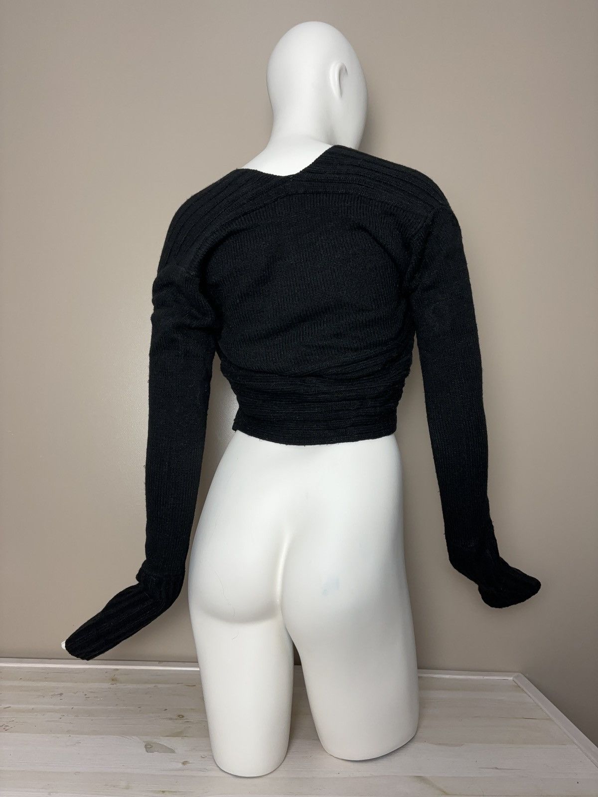 Vintage VINTAGE AVANT GARDE ARCHIVE KNIT PULLOVER CARDIGAN SWEATER Size M / US 6-8 / IT 42-44 - 4 Thumbnail