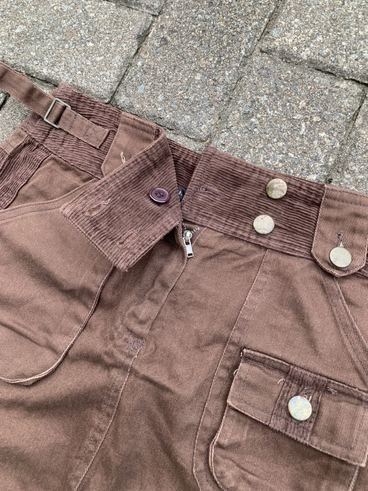 Ma+ Japanese Military Multi Pocket Skirt Size 28" / US 6 / IT 42 - 6 Thumbnail