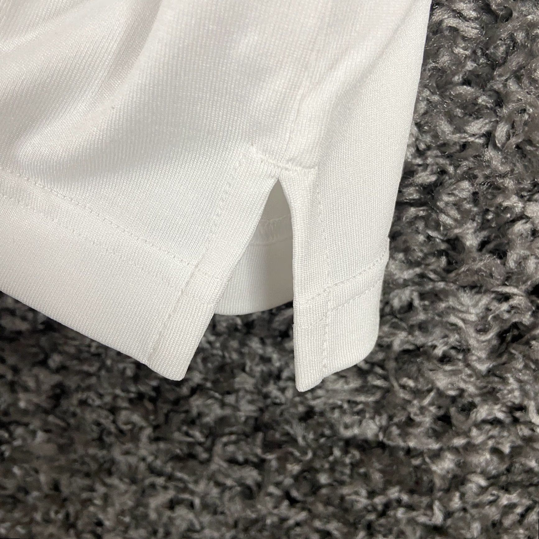 Adidas ADIDAS Polo Shirt Men L White Short Sleeve Puremotion Polo Mens Large White Polo Shirt Size US L / EU 52-54 / 3 - 2 Thumbnail