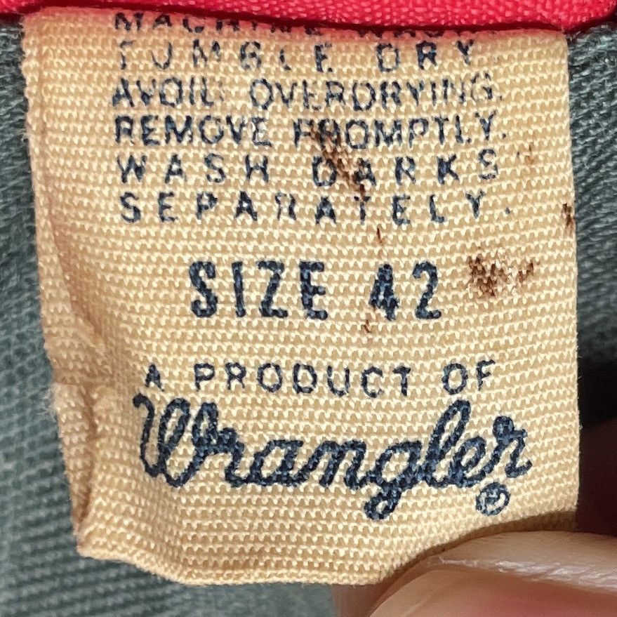 Wrangler Vintage Size US M / EU 48-50 / 2 - 9 Thumbnail
